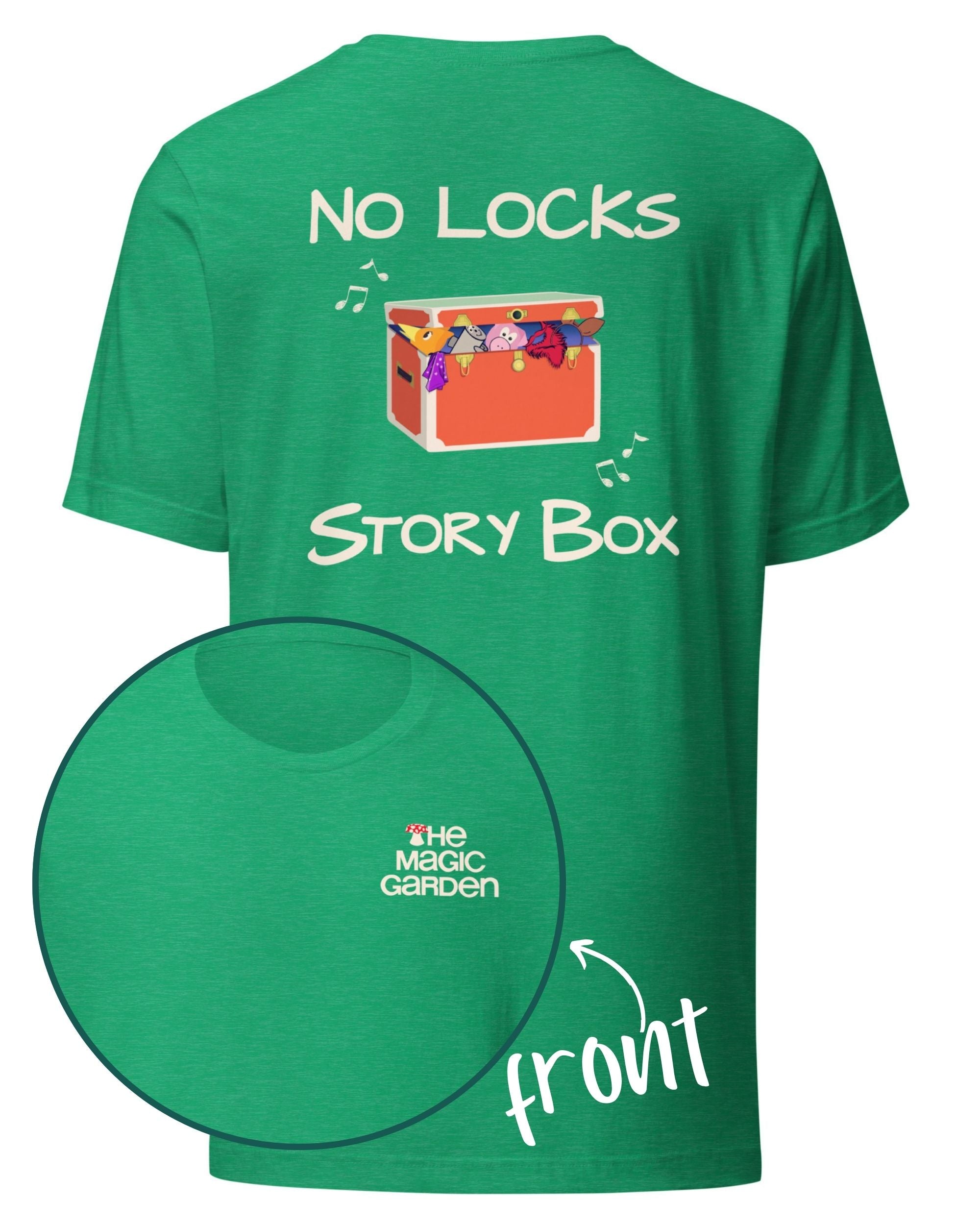 No Locks Story Box Tee