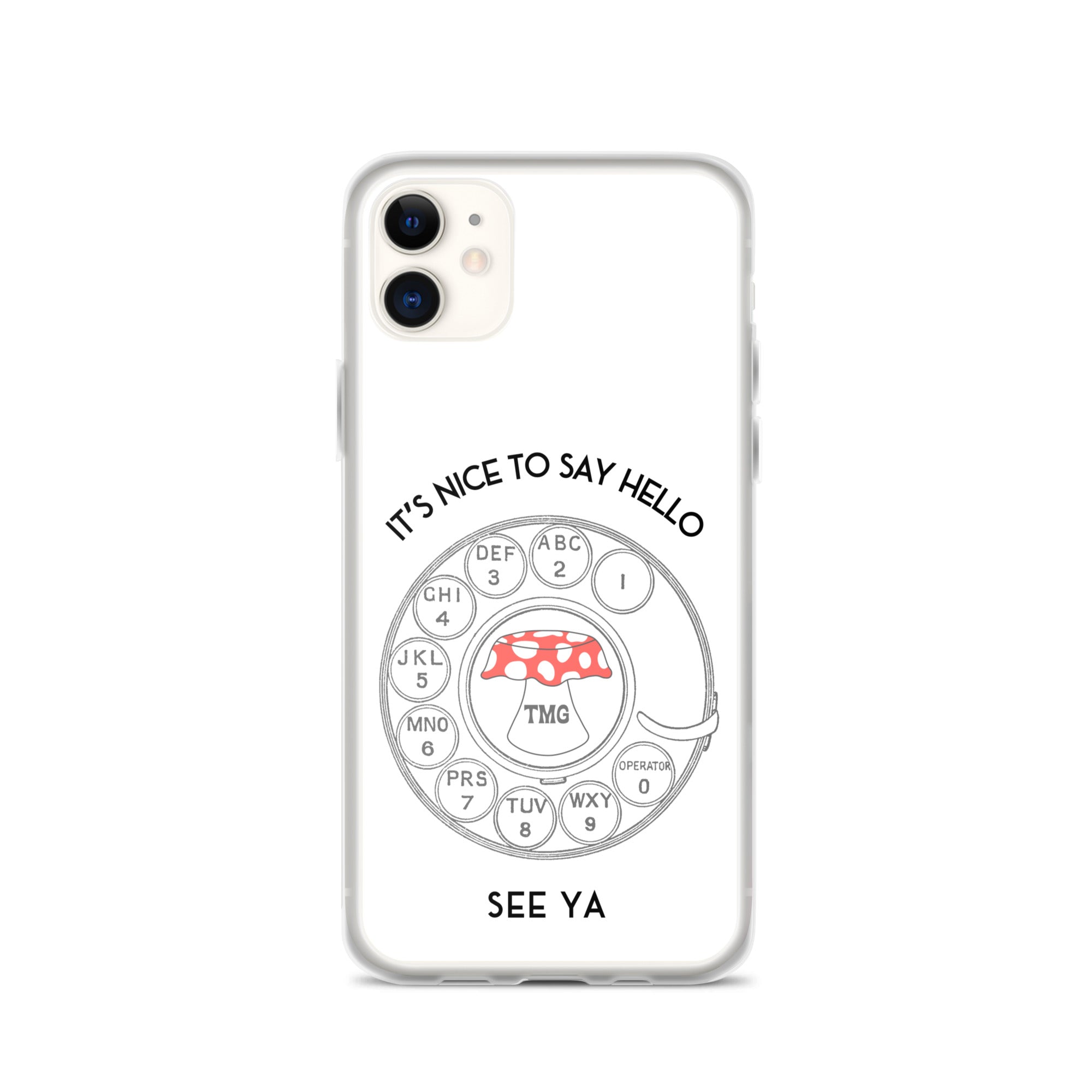 TMG Rotary iPhone Cover, White