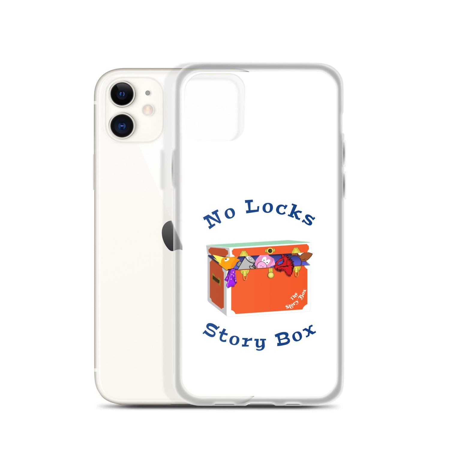 No Locks Story Box iPhone Cover