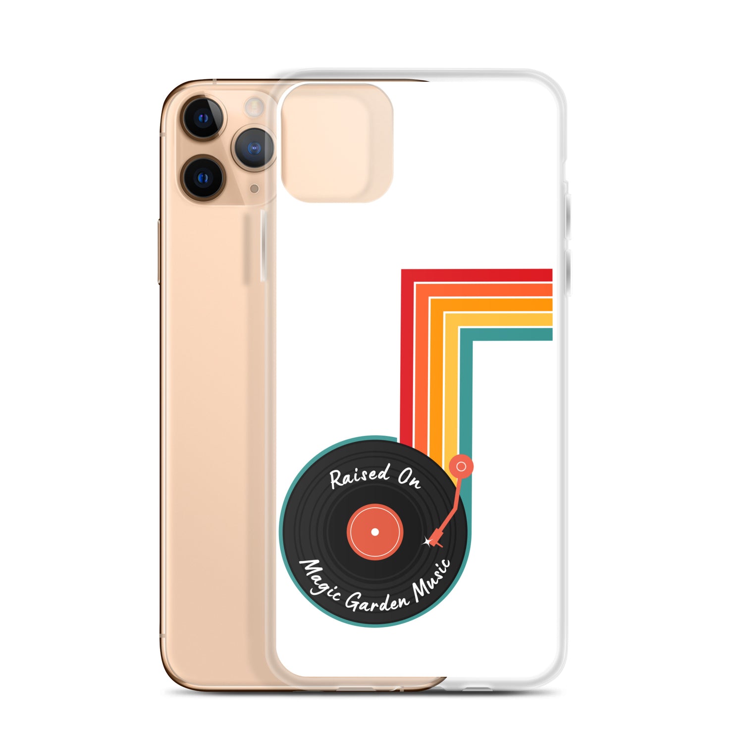 Raised On MG Music iPhone Cover, White