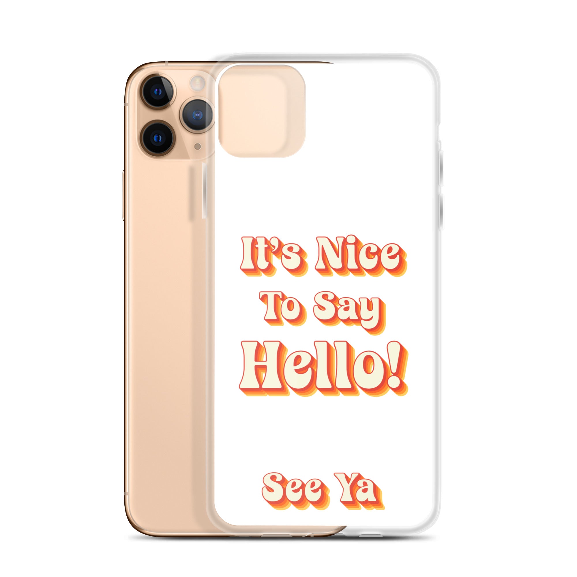 Hello & See Ya iPhone Cover