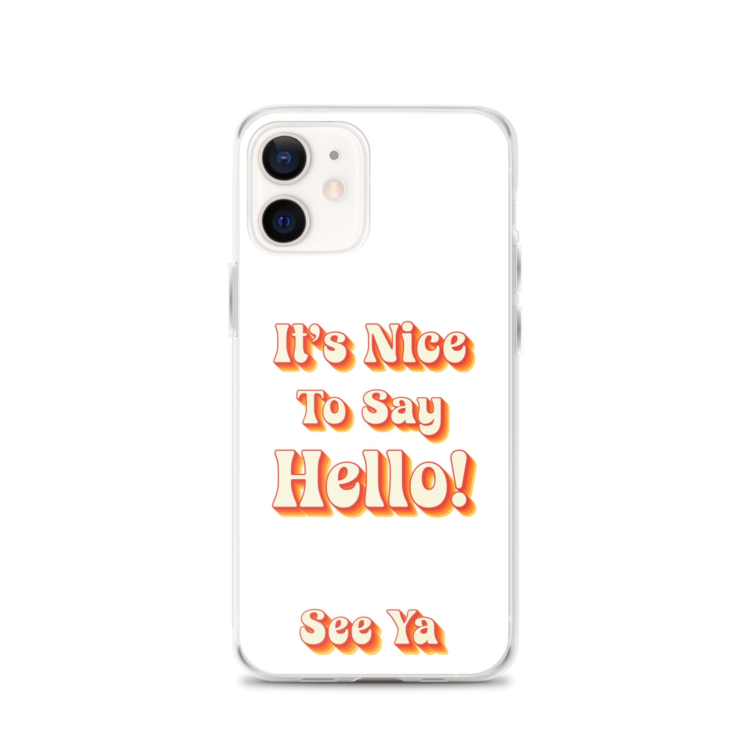 Hello & See Ya iPhone Cover