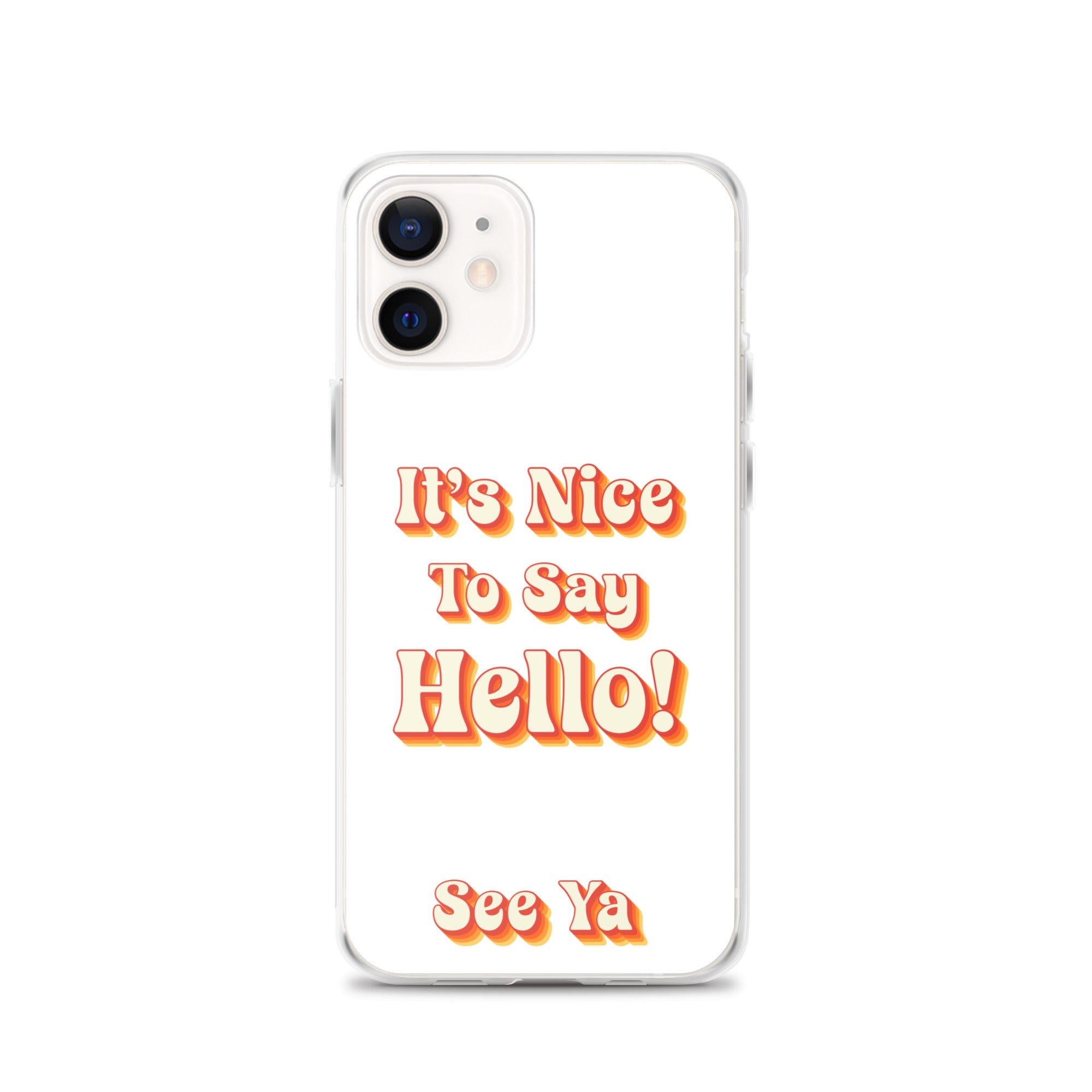 Hello & See Ya iPhone Cover