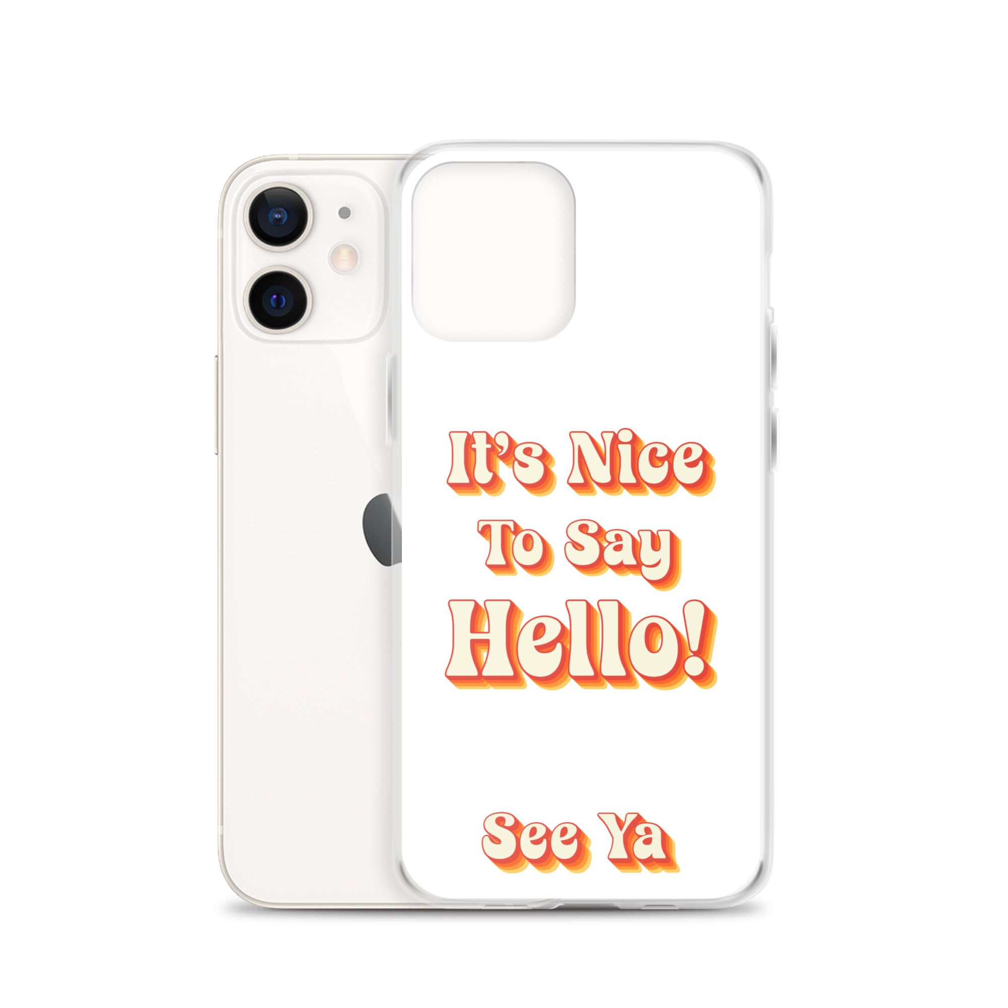 Hello & See Ya iPhone Cover