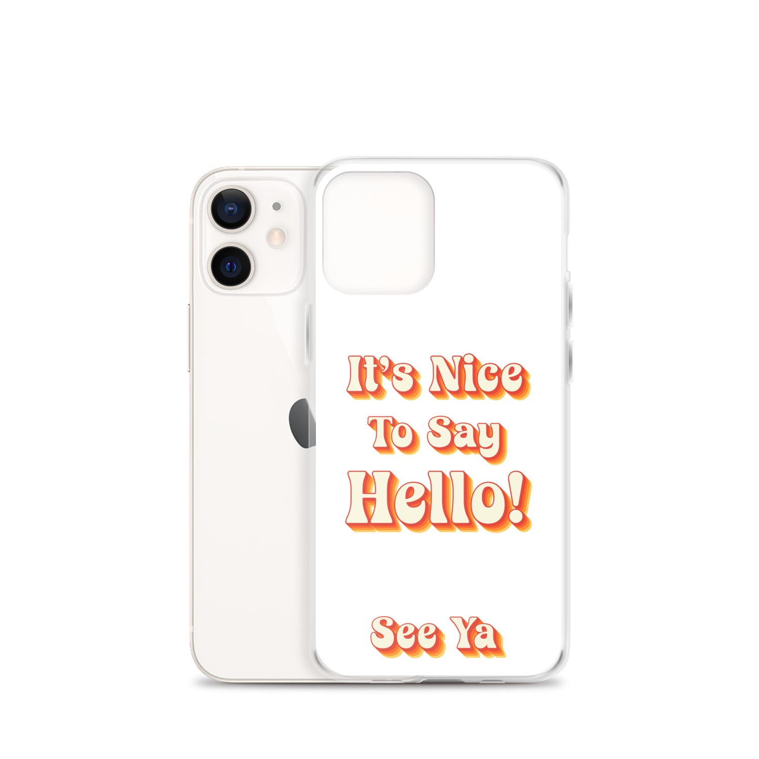 Hello & See Ya iPhone Cover