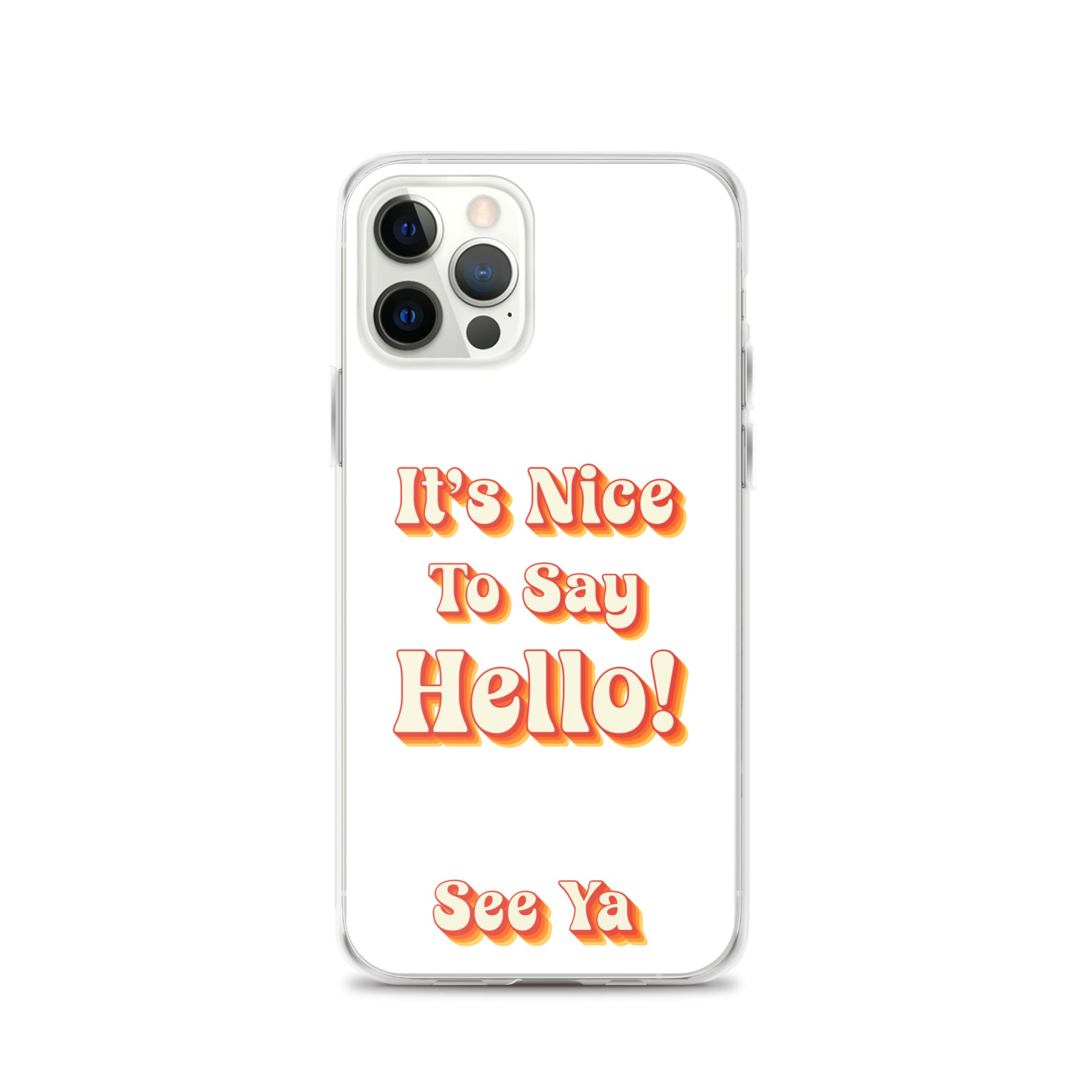 Hello & See Ya iPhone Cover