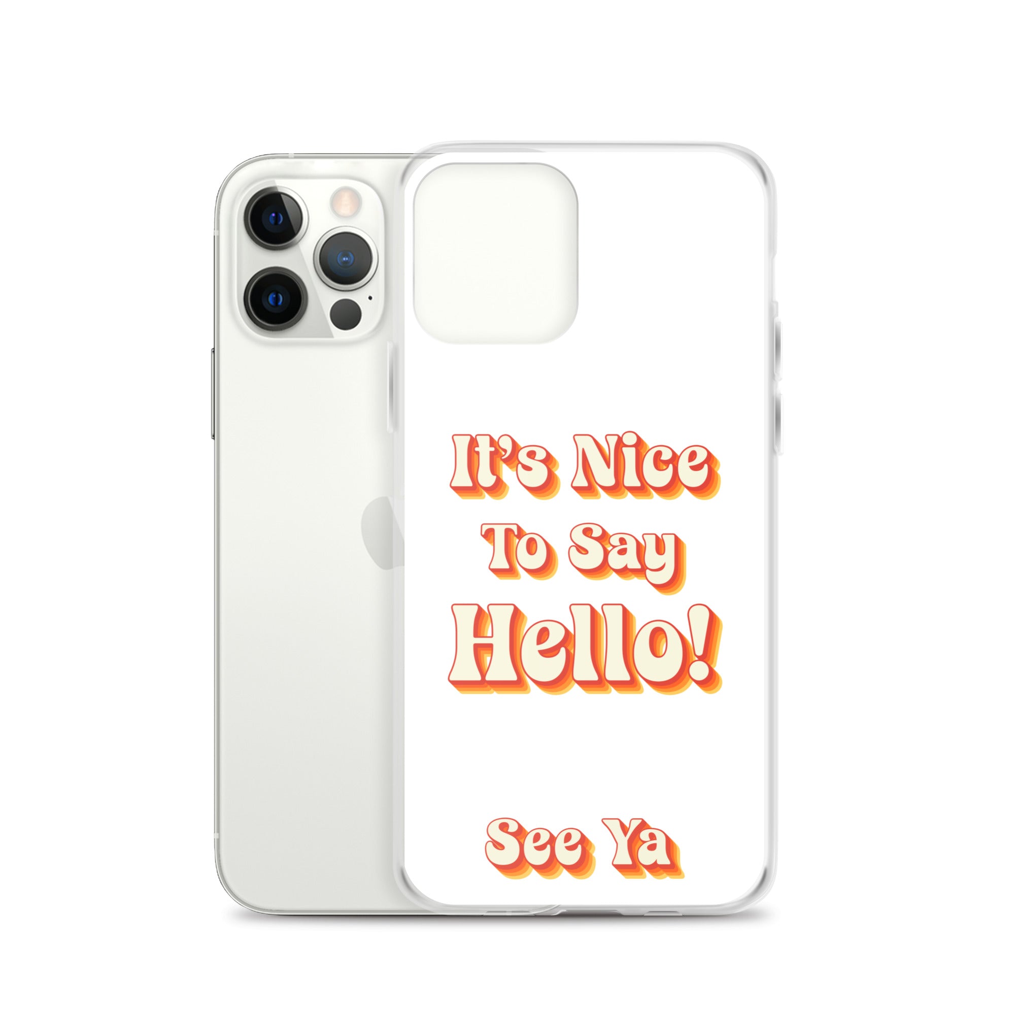 Hello & See Ya iPhone Cover