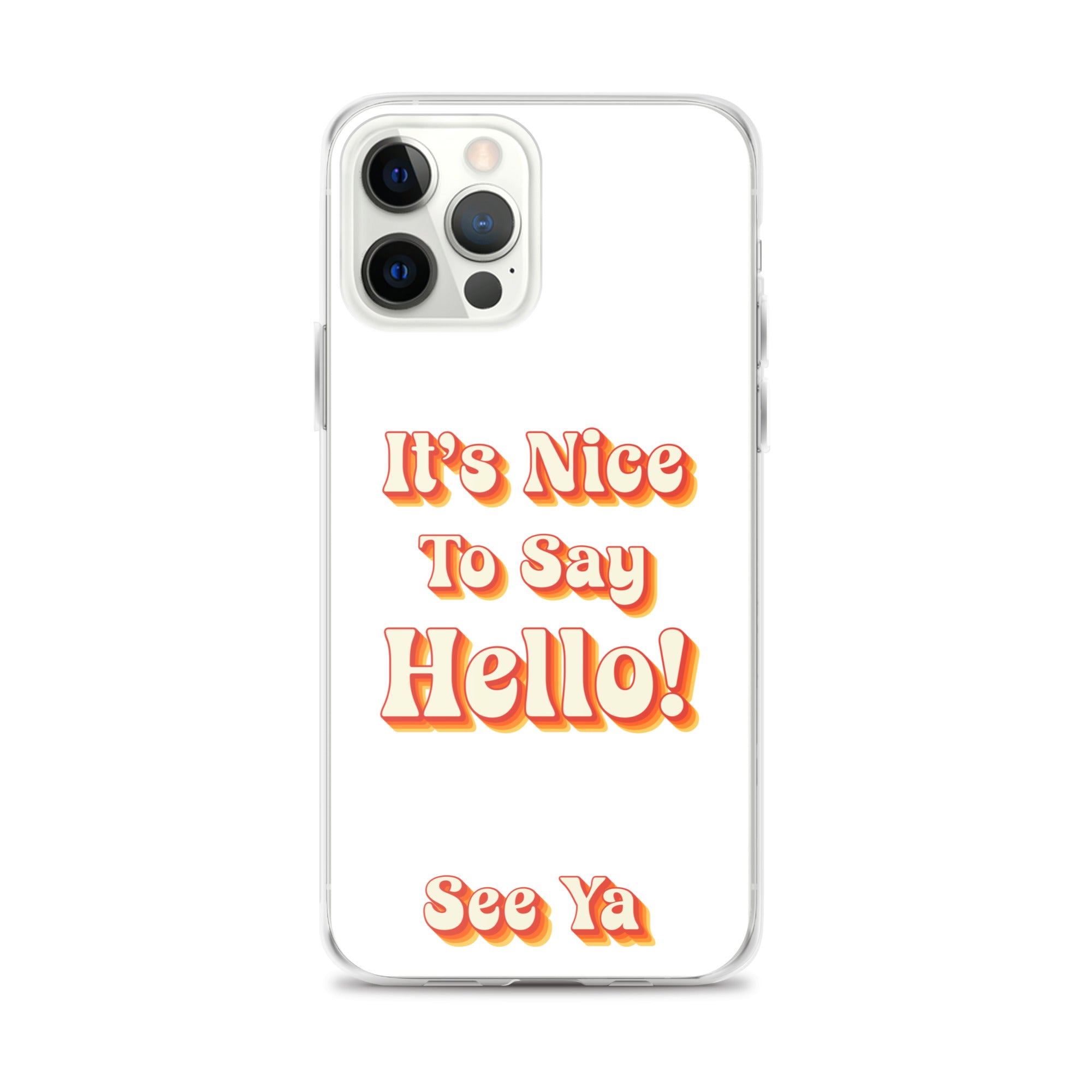 Hello & See Ya iPhone Cover