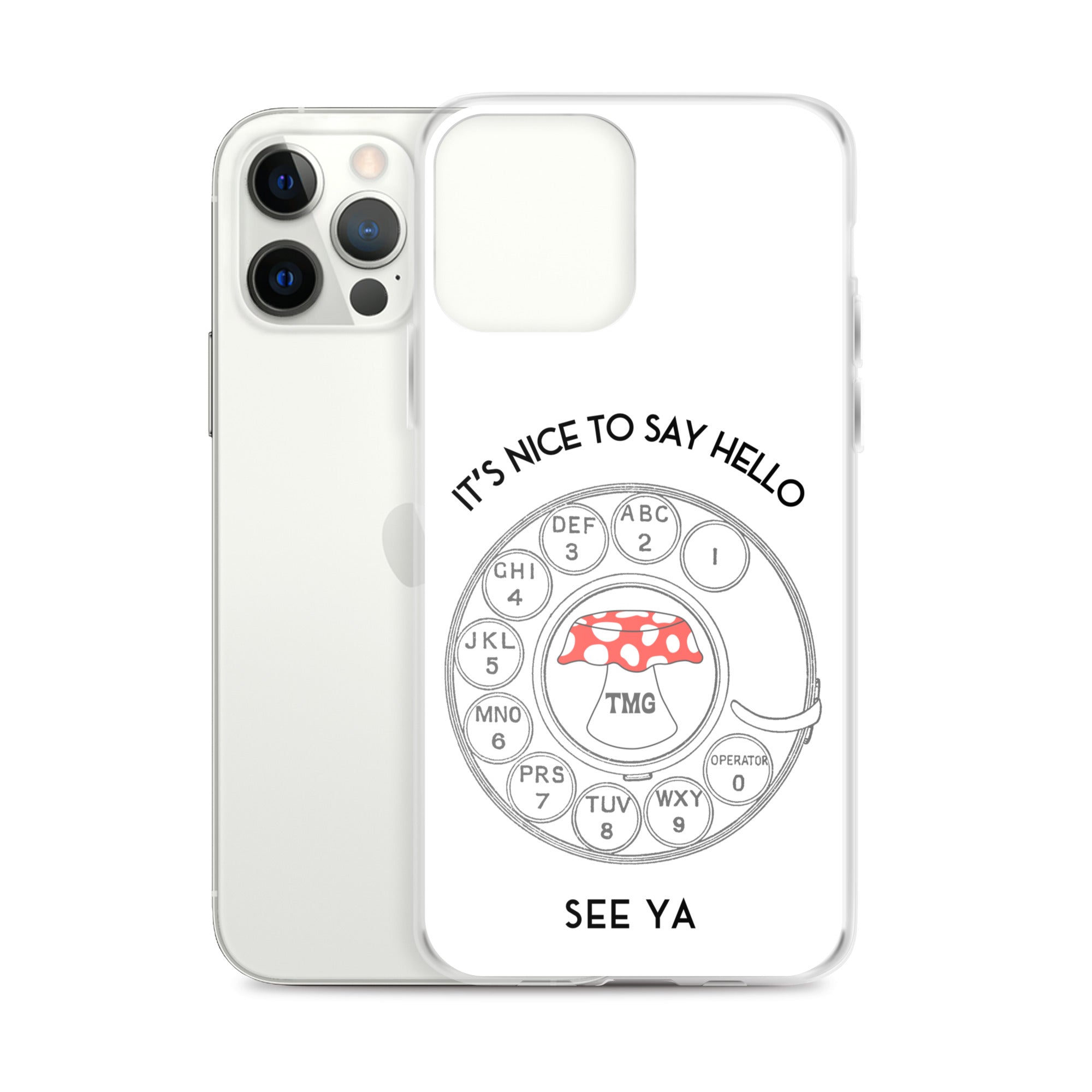 TMG Rotary iPhone Cover, White