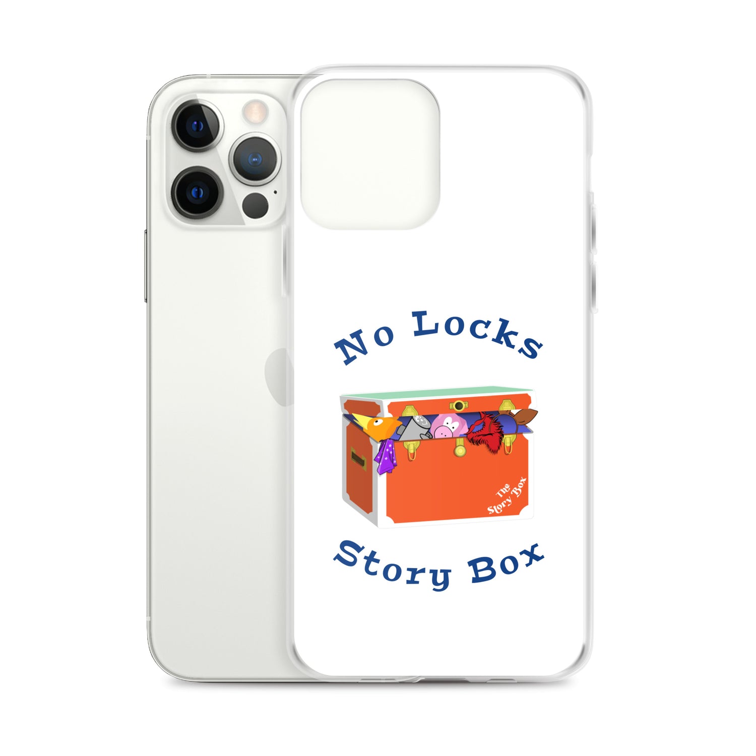 No Locks Story Box iPhone Cover