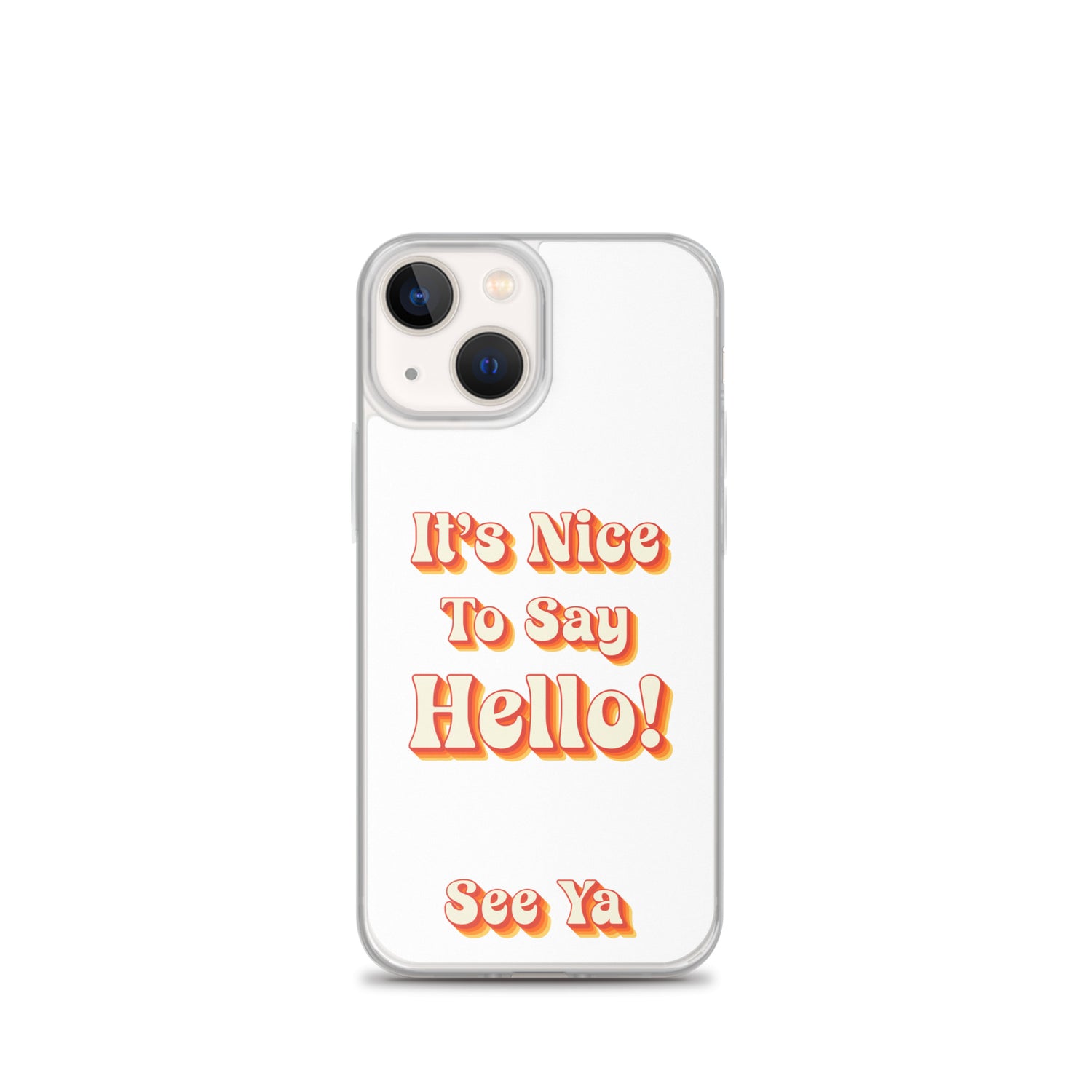 Hello & See Ya iPhone Cover