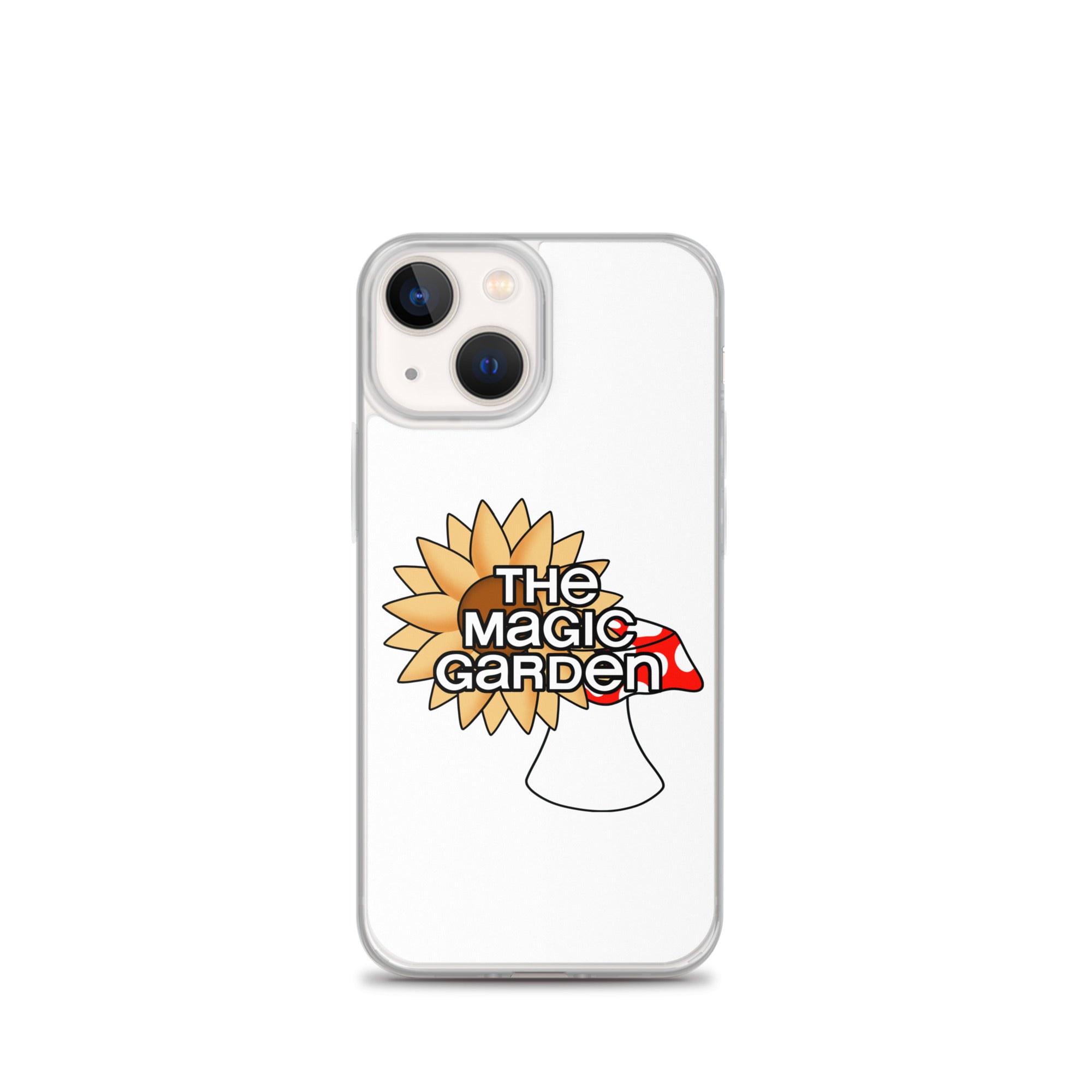 TMG Sunflower & Mushroom iPhone Cover, White