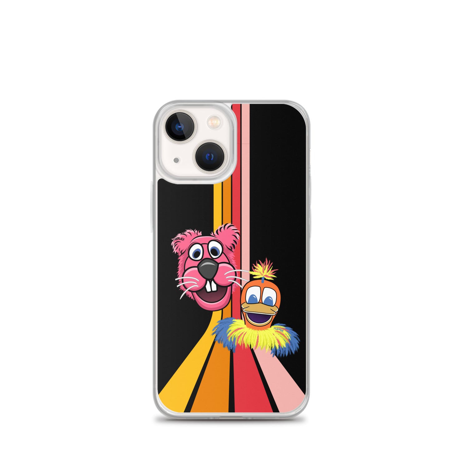 Sherlock & Flapper iPhone Cover, Black