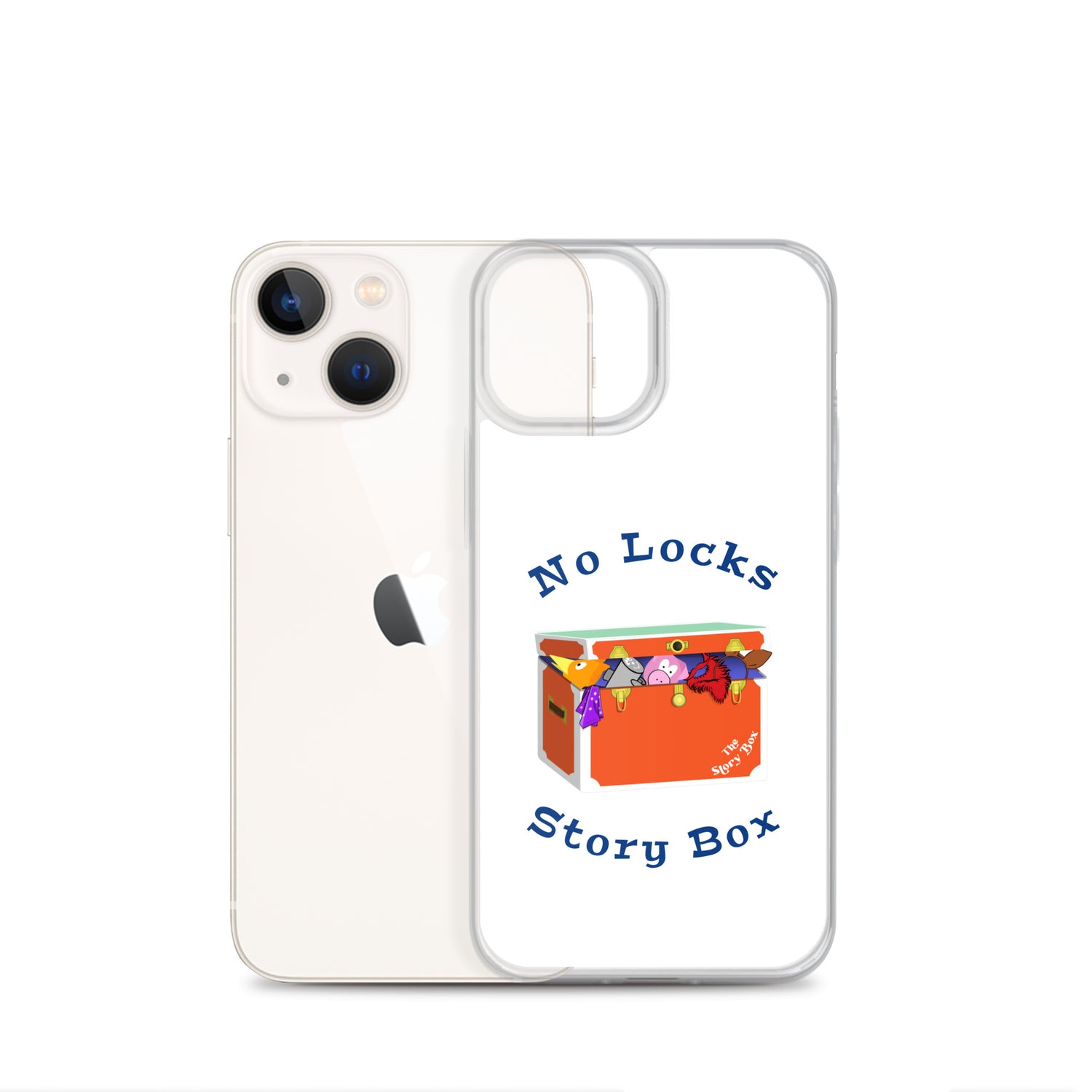 No Locks Story Box iPhone Cover
