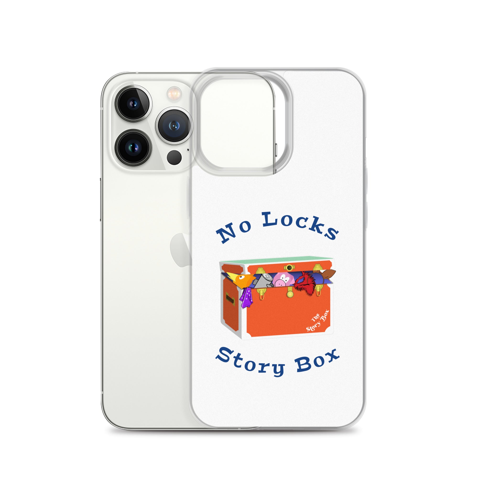 No Locks Story Box iPhone Cover