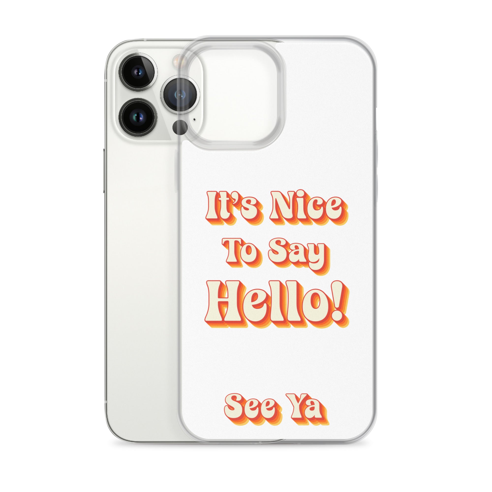 Hello & See Ya iPhone Cover
