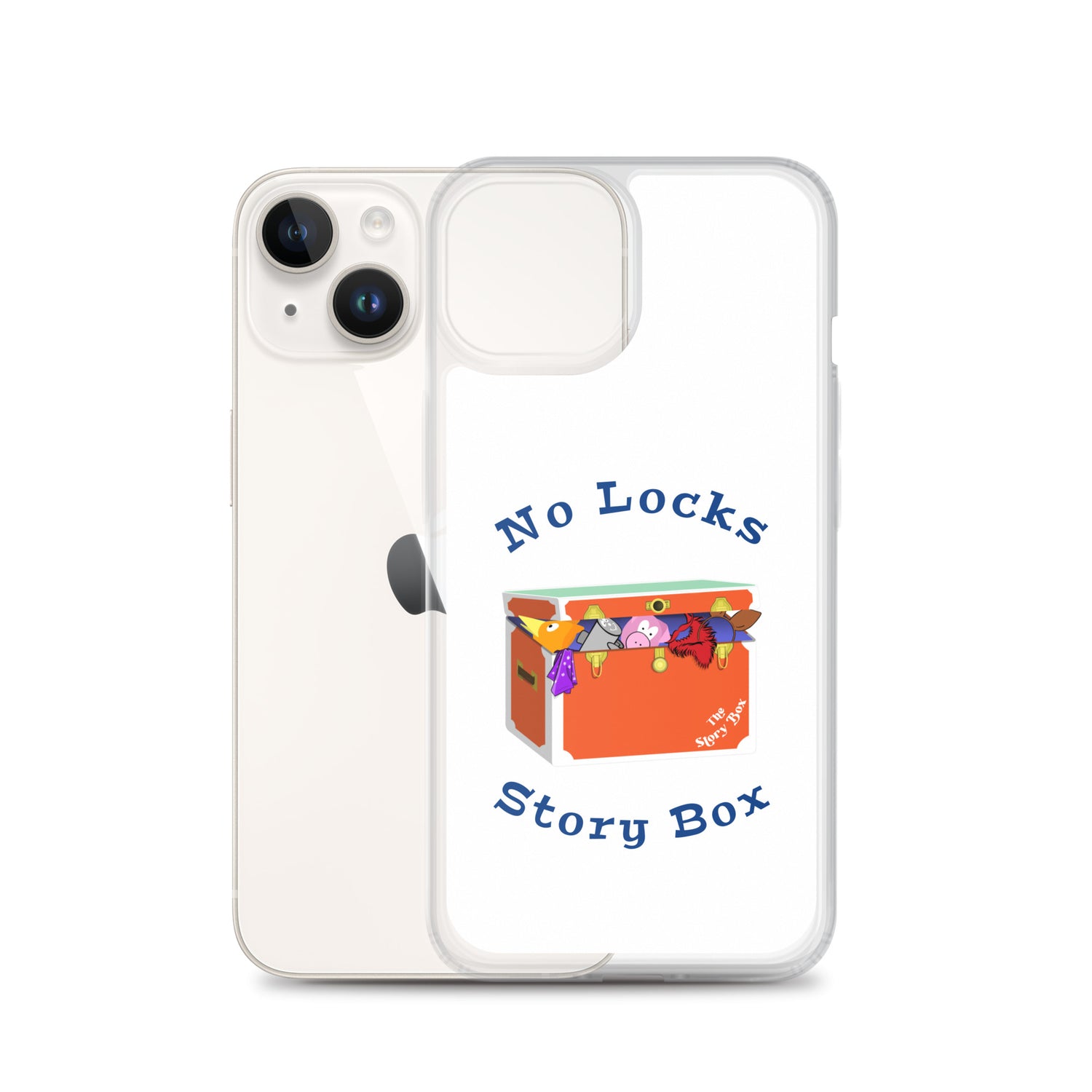 No Locks Story Box iPhone Cover