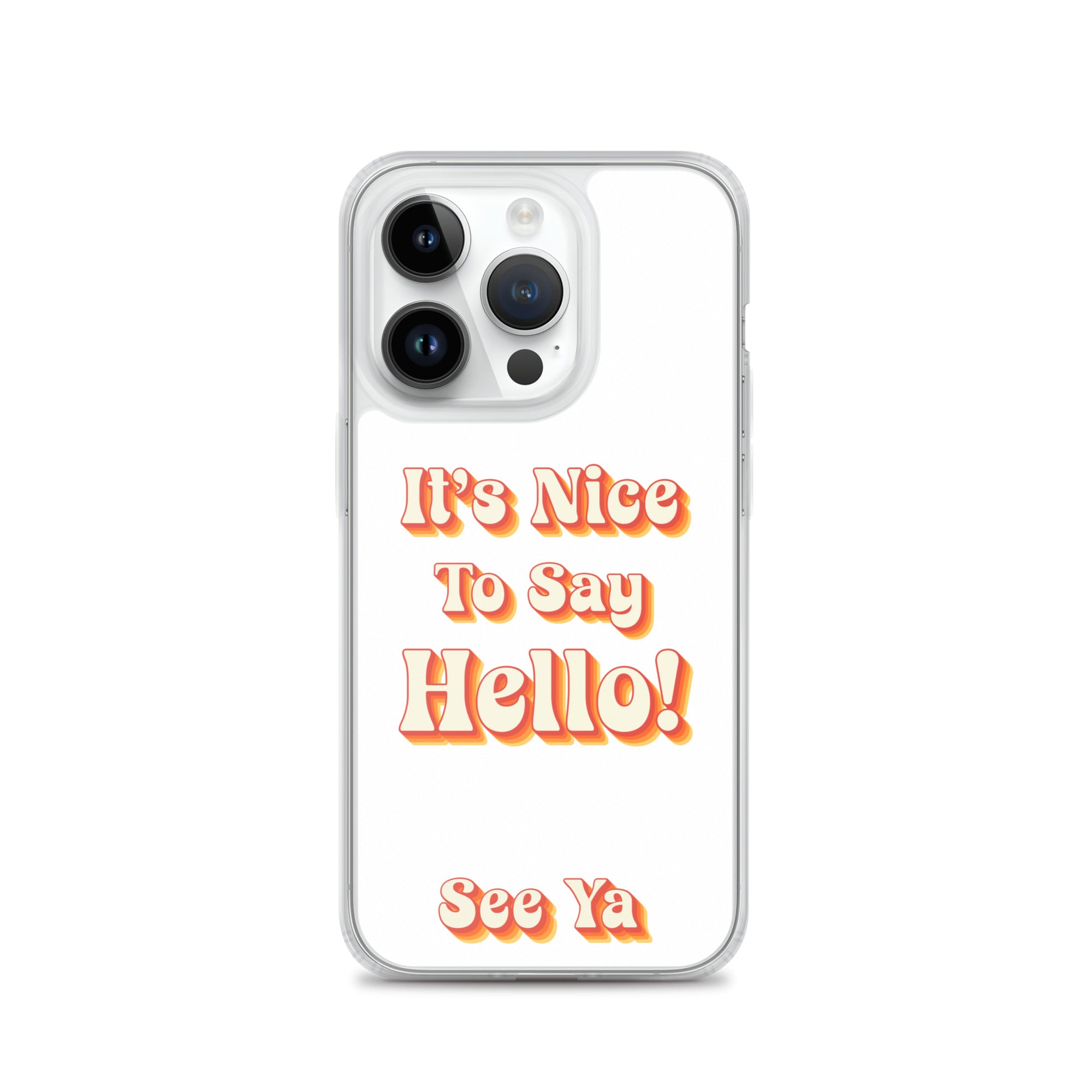 Hello & See Ya iPhone Cover