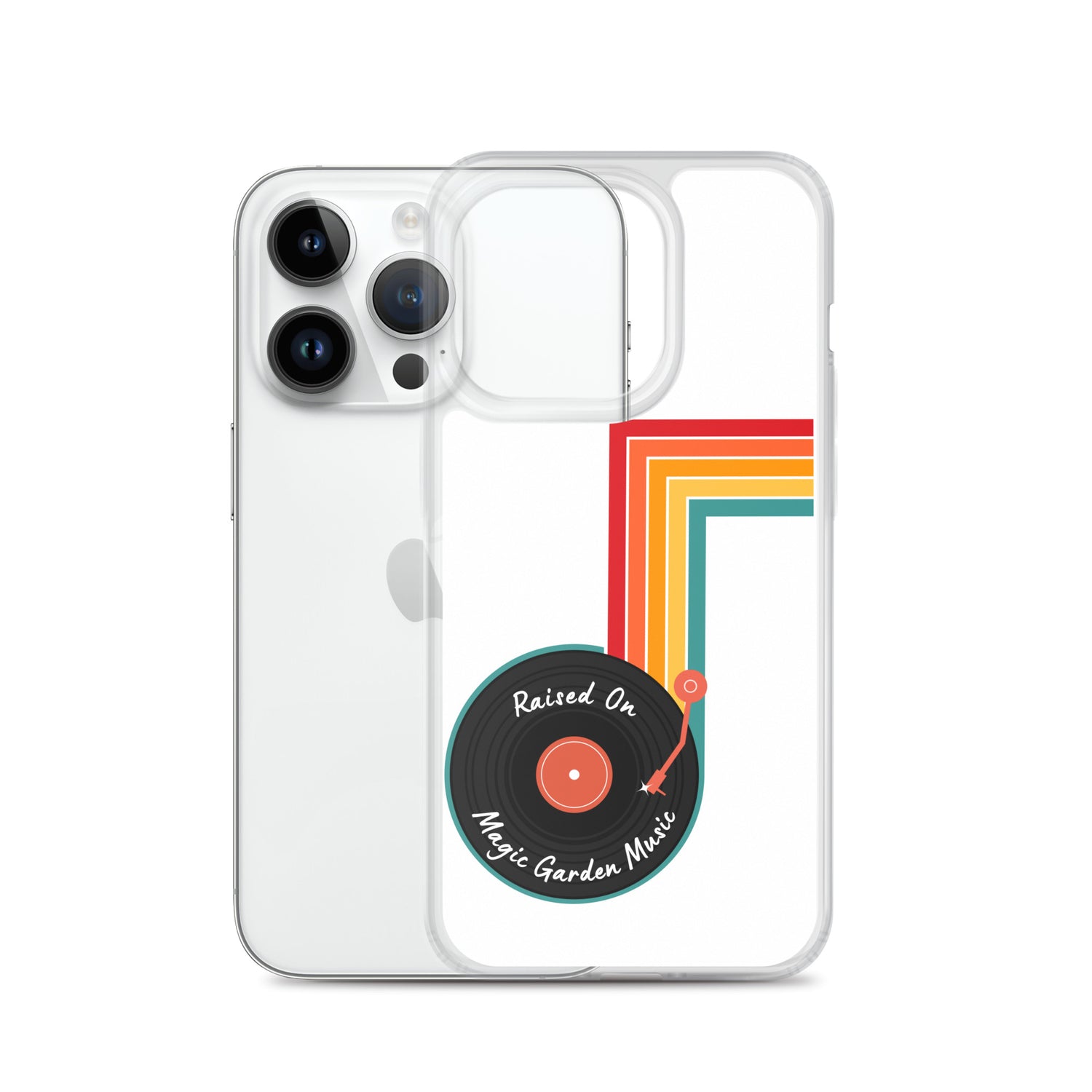 Raised On MG Music iPhone Cover, White