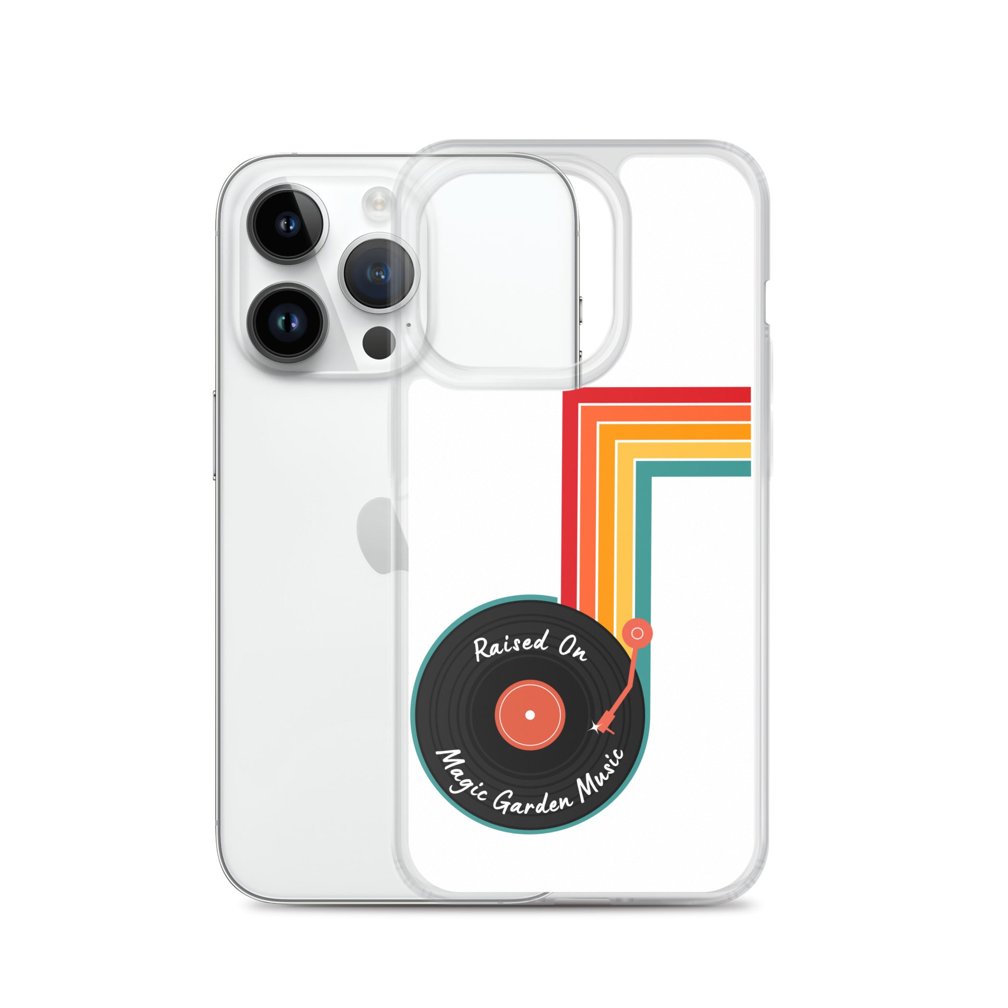 Raised On MG Music iPhone Cover, White