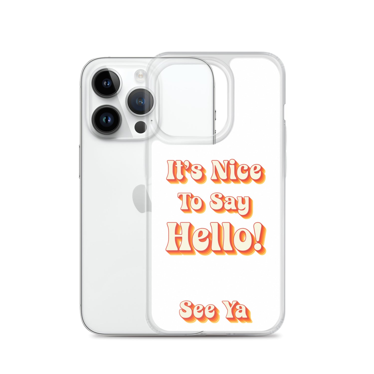 Hello & See Ya iPhone Cover