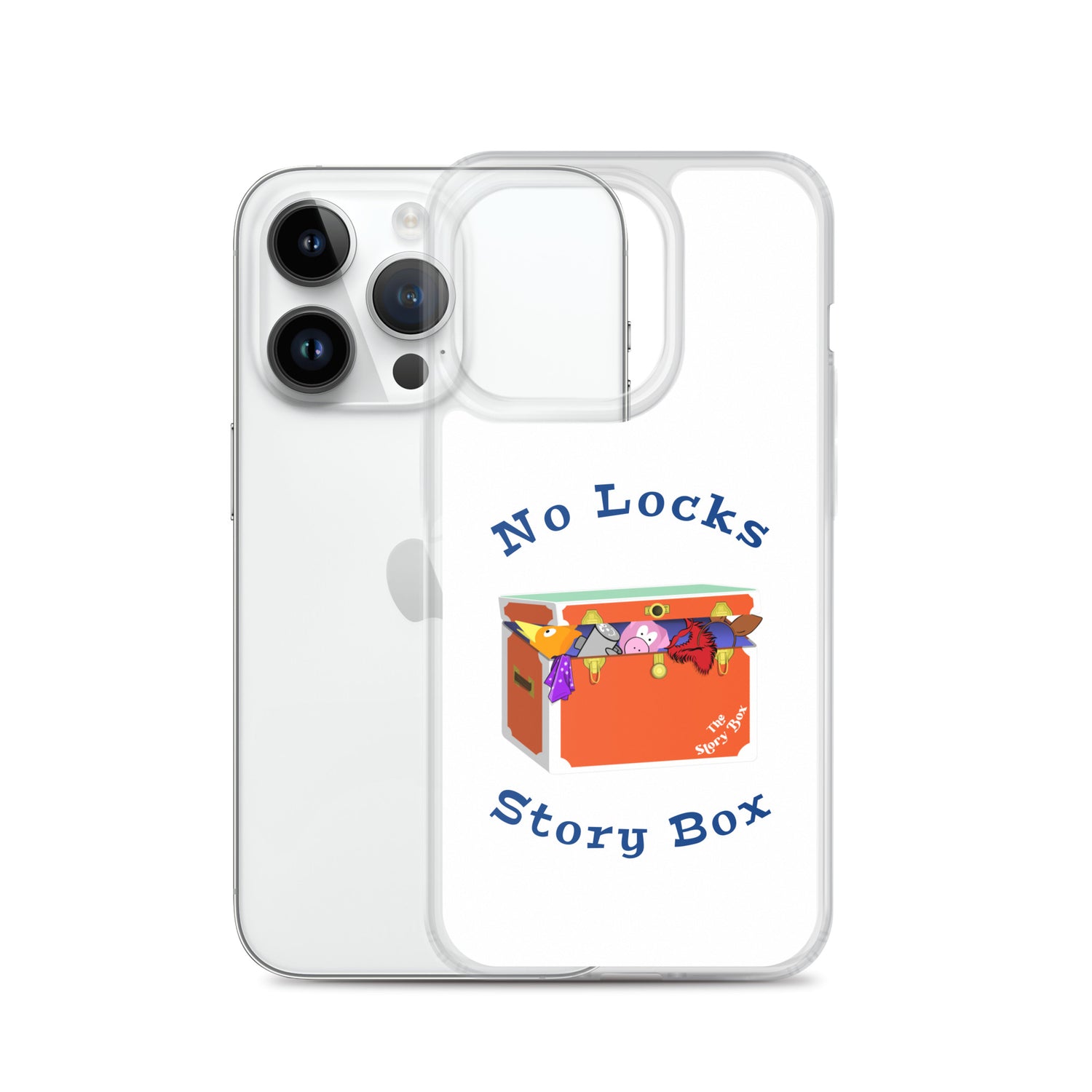 No Locks Story Box iPhone Cover
