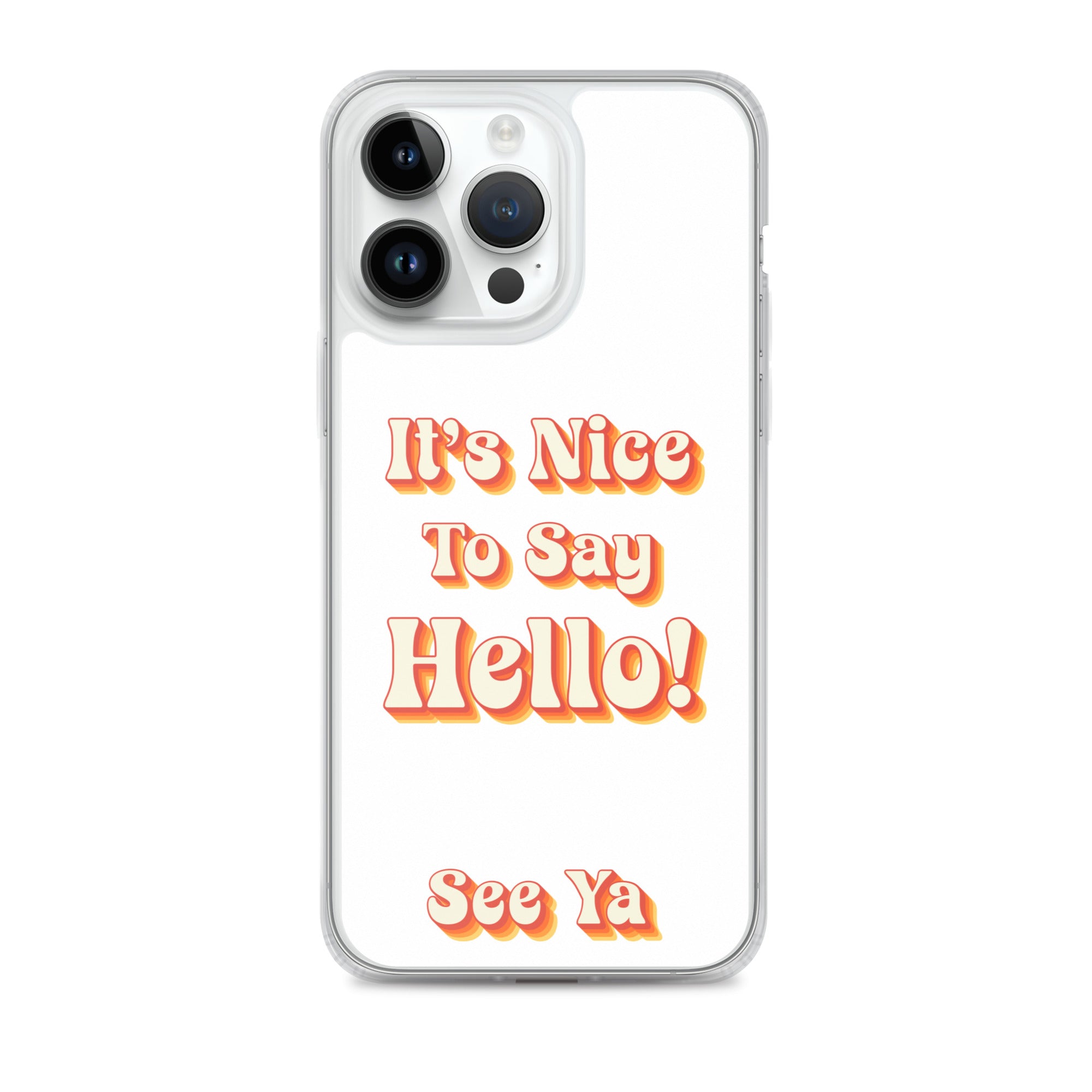 Hello & See Ya iPhone Cover