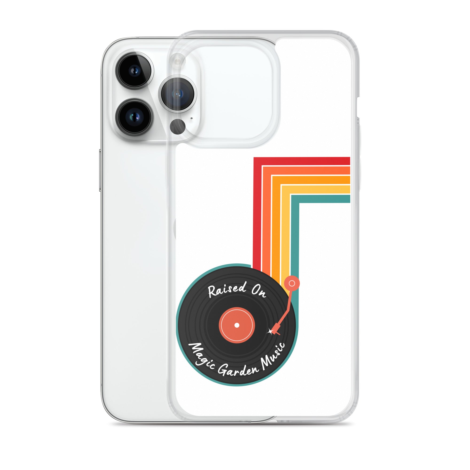 Raised On MG Music iPhone Cover, White