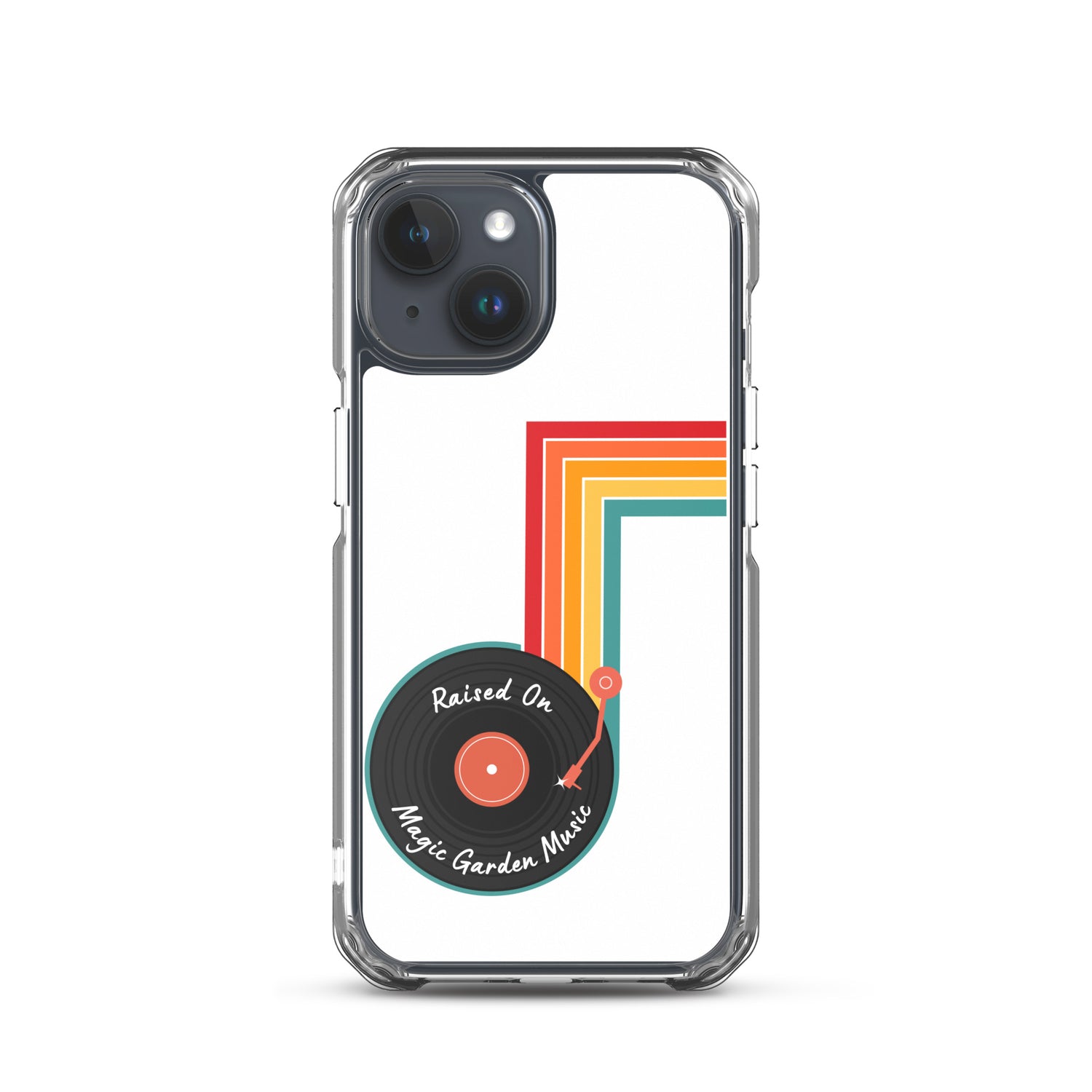 Raised On MG Music iPhone Cover, White