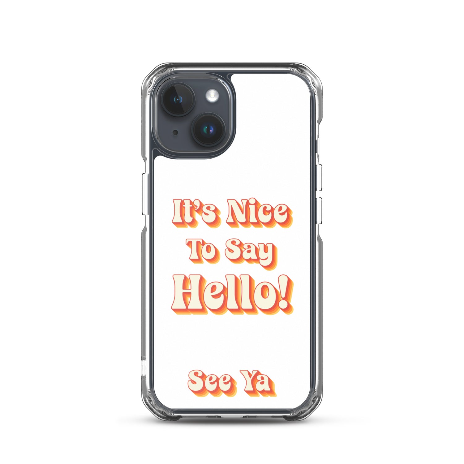Hello & See Ya iPhone Cover