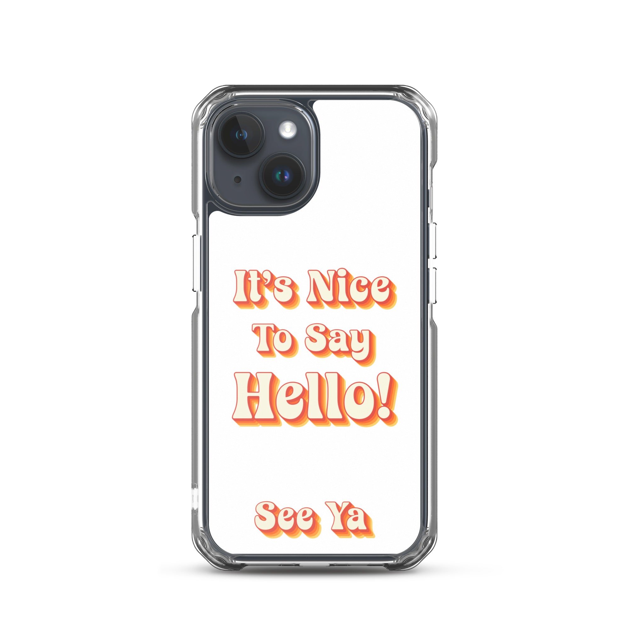 Hello & See Ya iPhone Cover