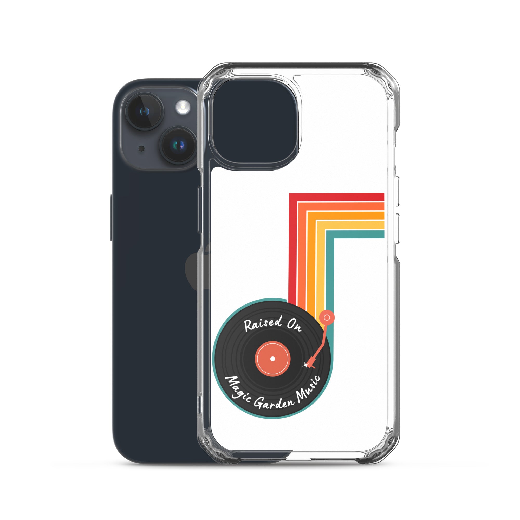 Raised On MG Music iPhone Cover, White