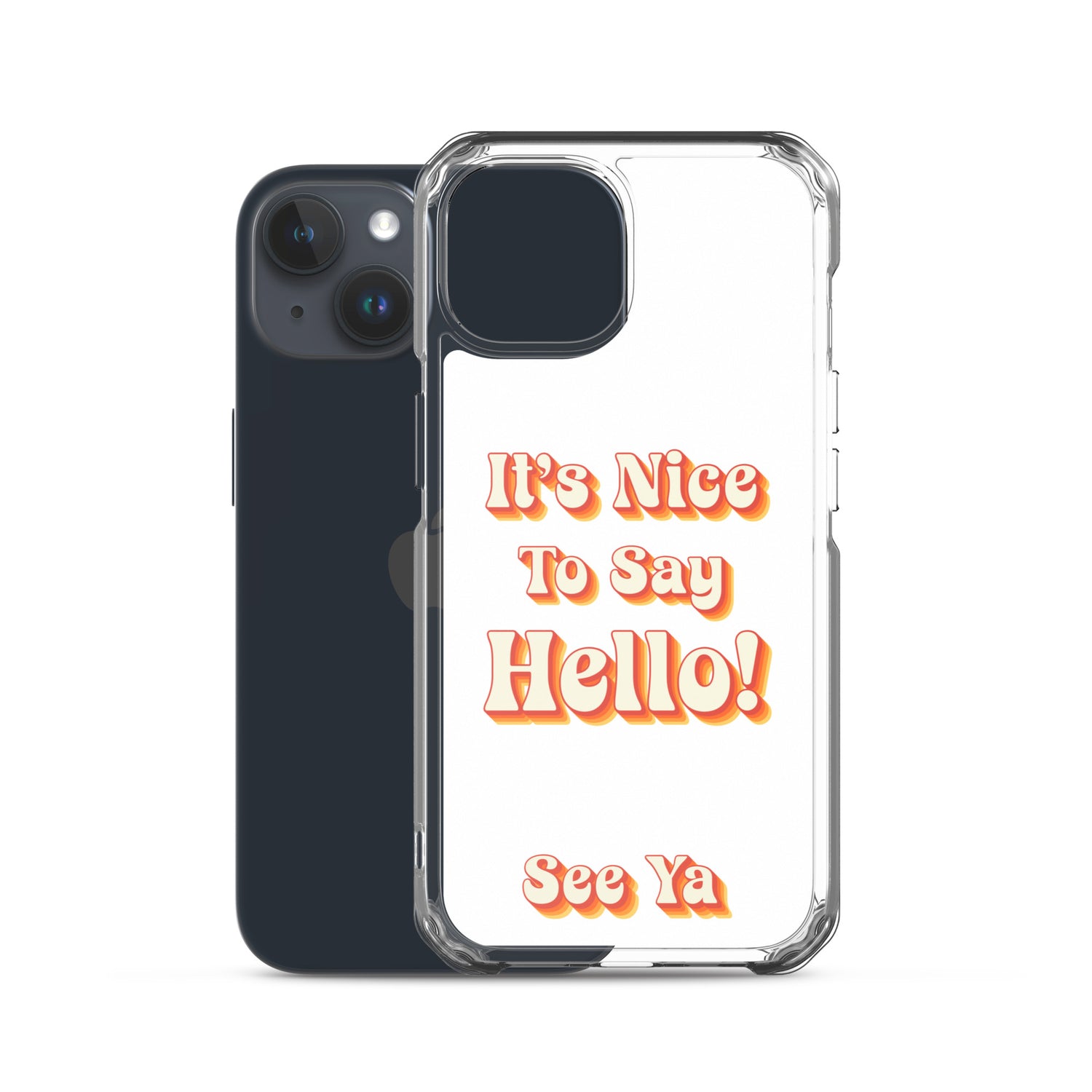 Hello & See Ya iPhone Cover