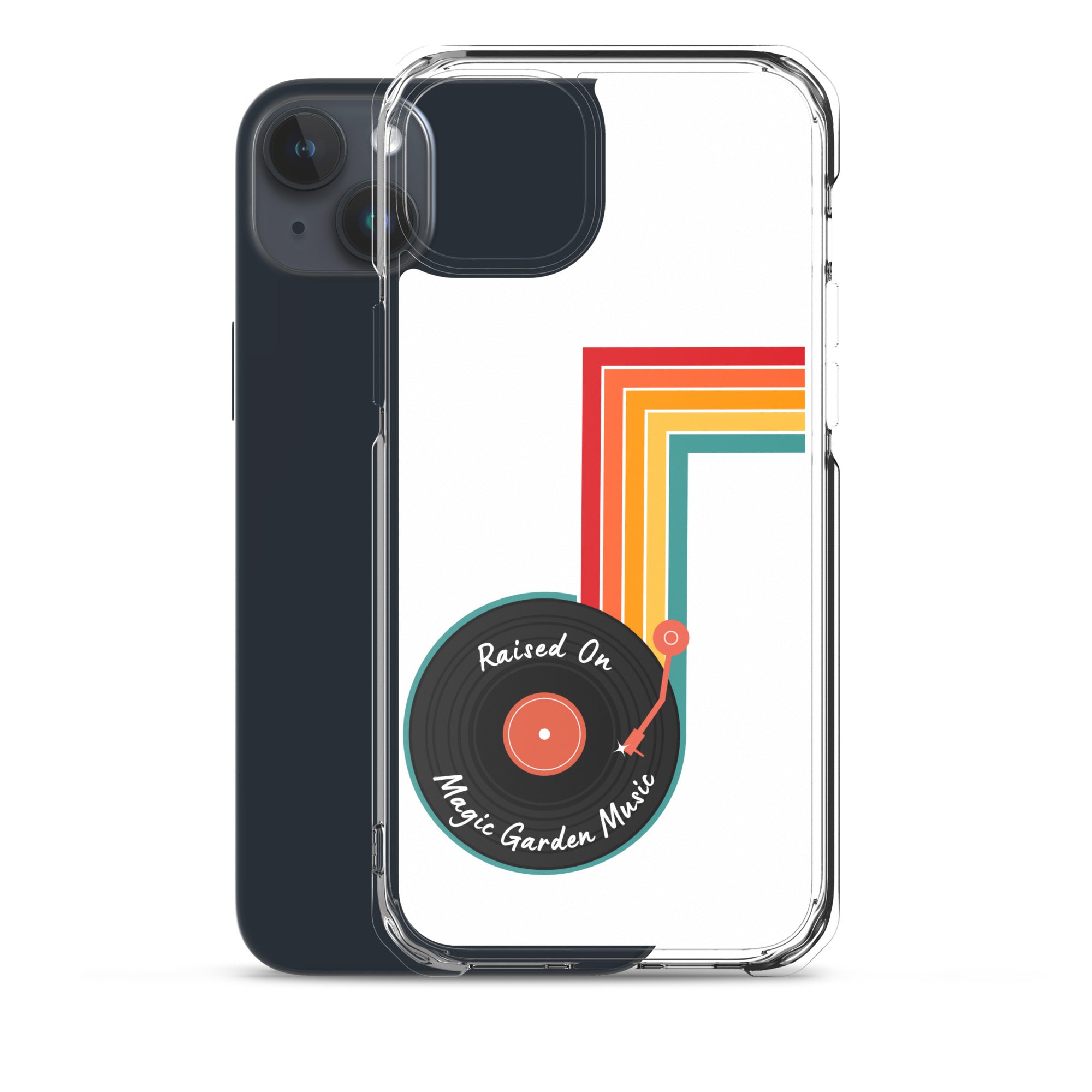 Raised On MG Music iPhone Cover, White