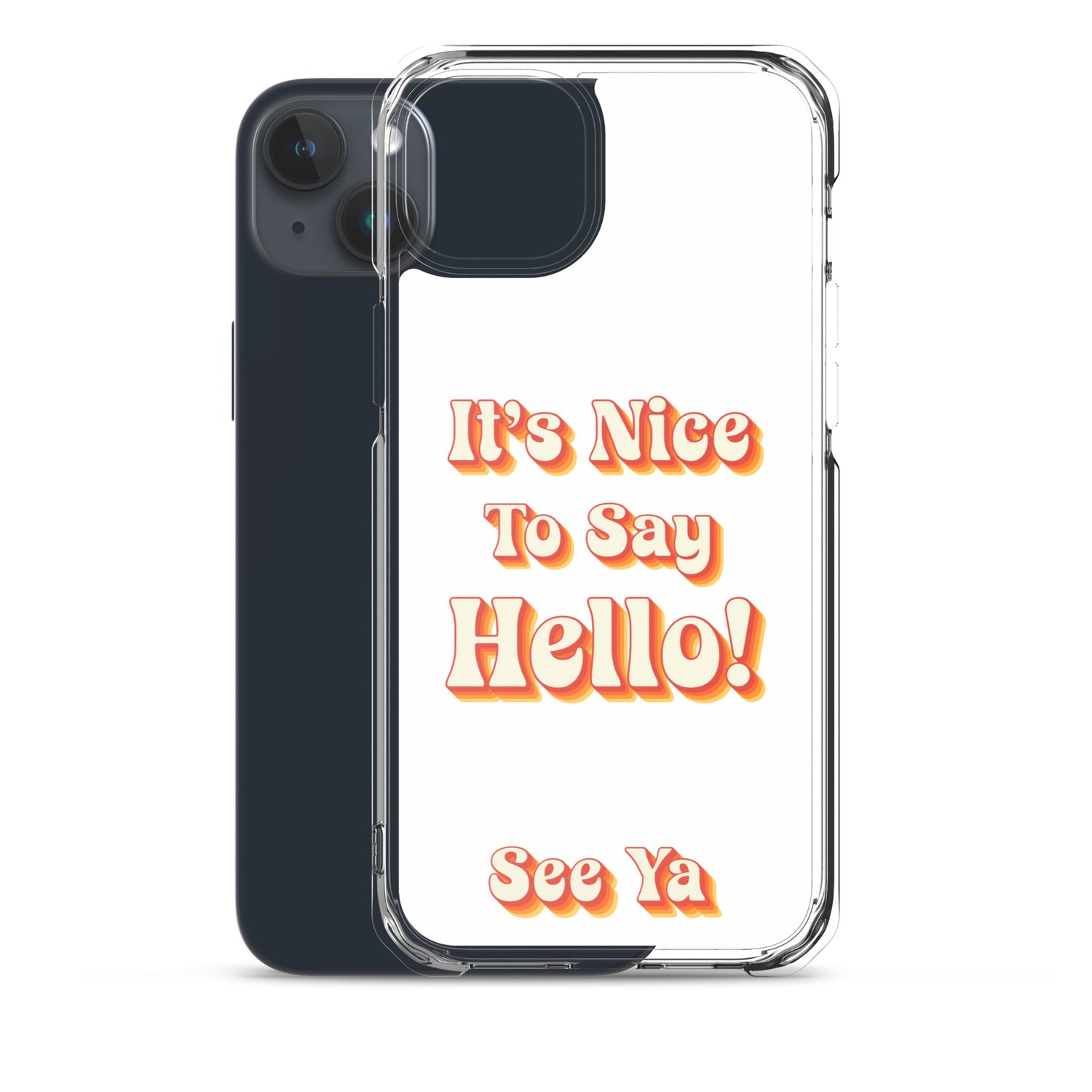 Hello & See Ya iPhone Cover