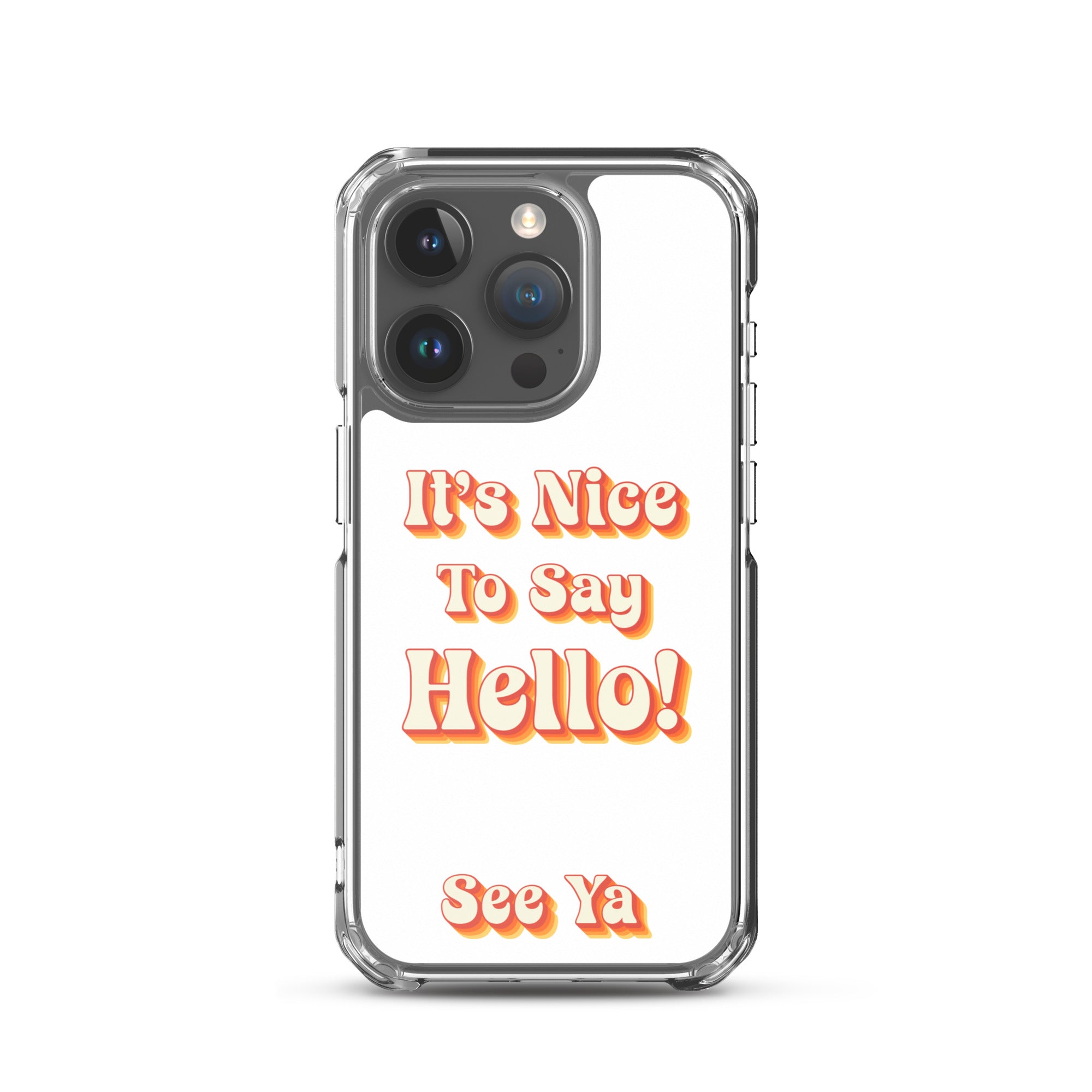 Hello & See Ya iPhone Cover