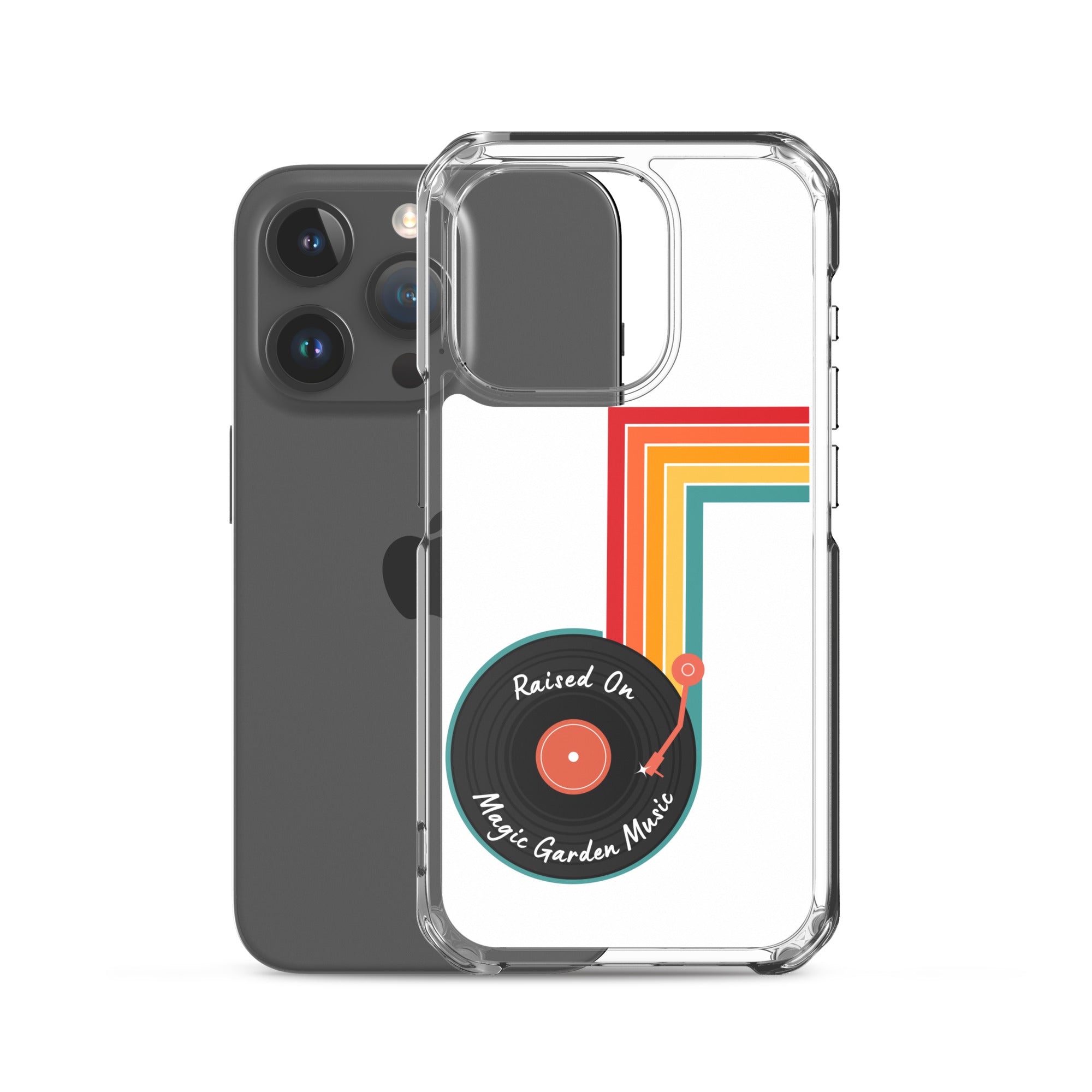 Raised On MG Music iPhone Cover, White