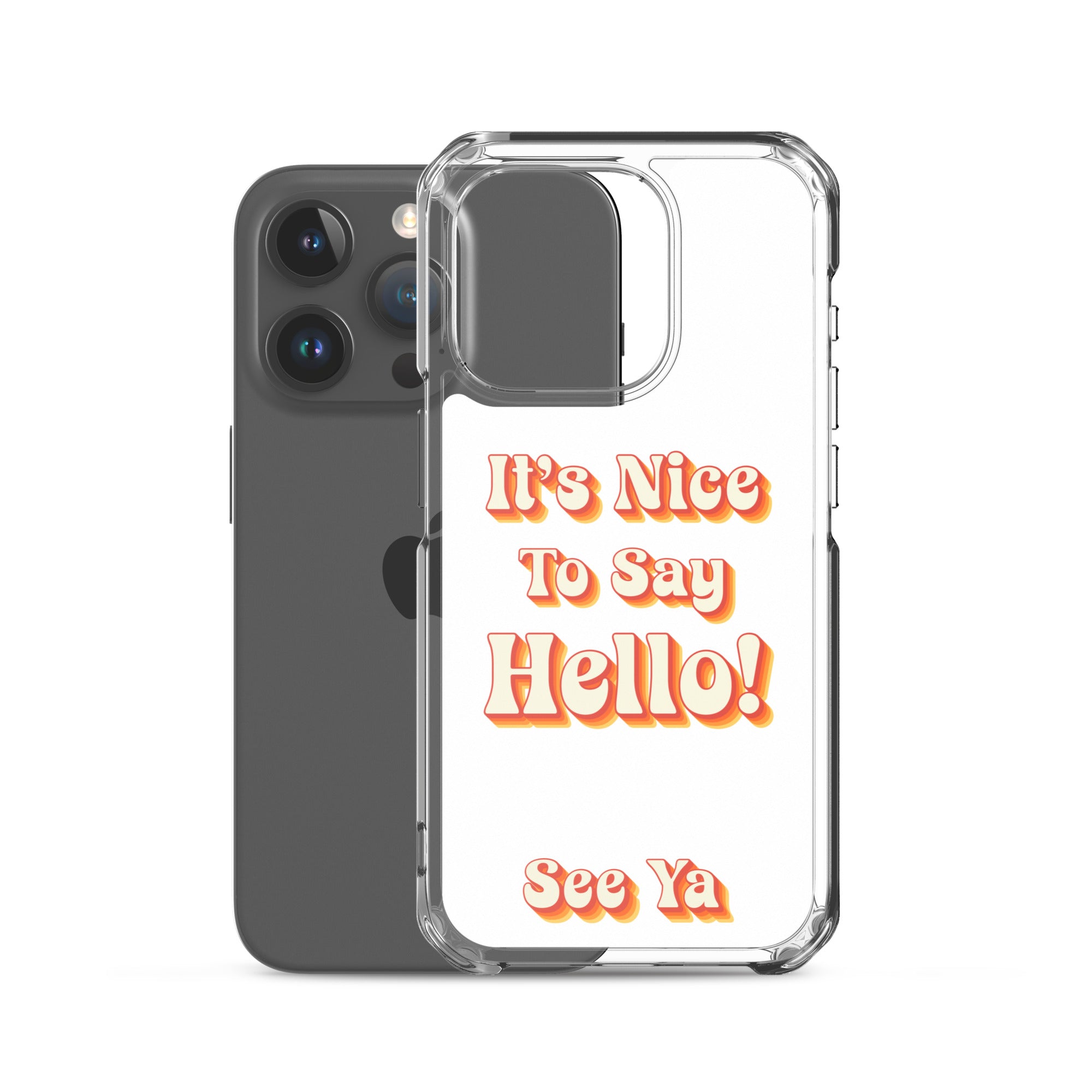 Hello & See Ya iPhone Cover