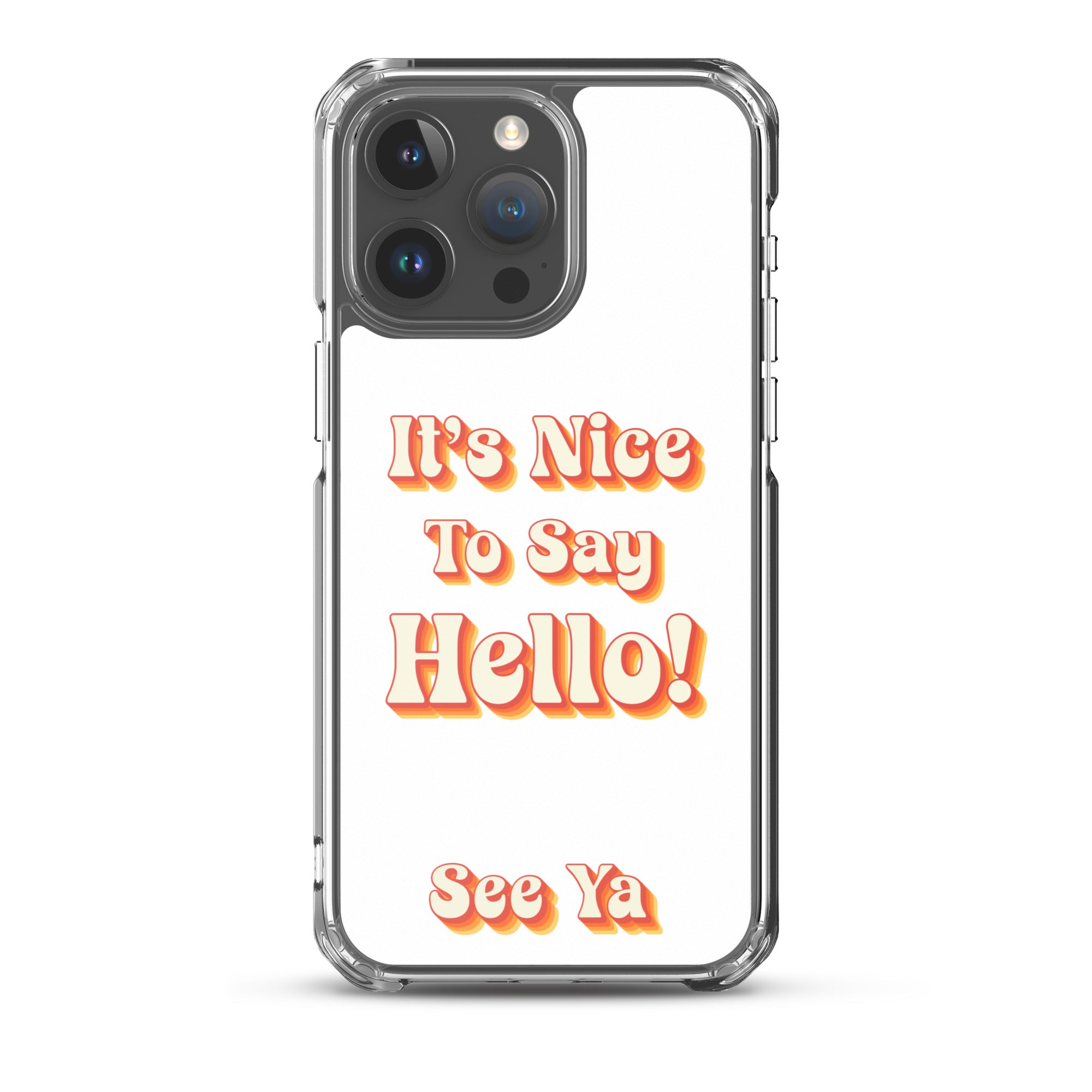 Hello & See Ya iPhone Cover