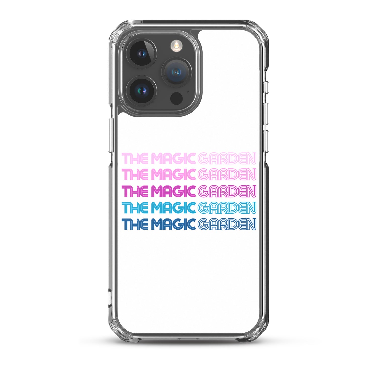 TMG 70s Purple Rainbow iPhone Cover, White