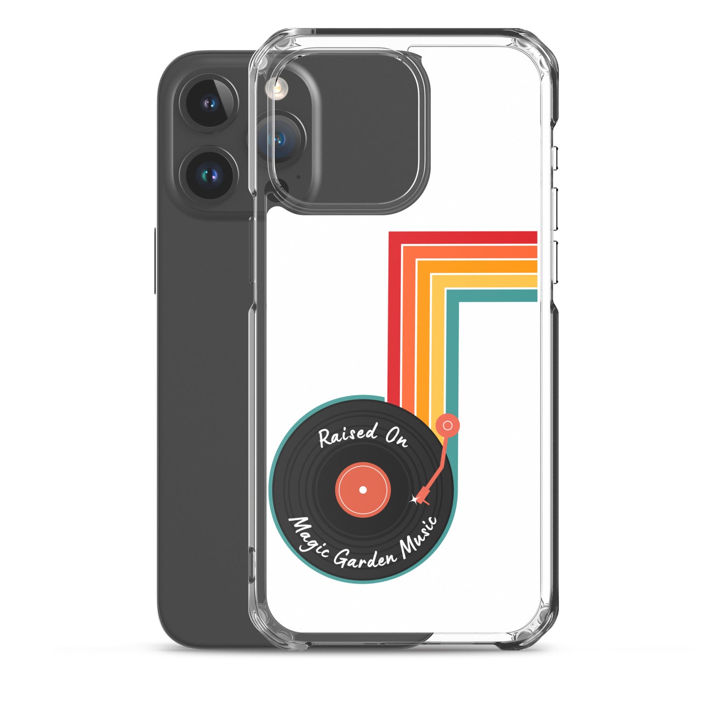 Raised On MG Music iPhone Cover, White