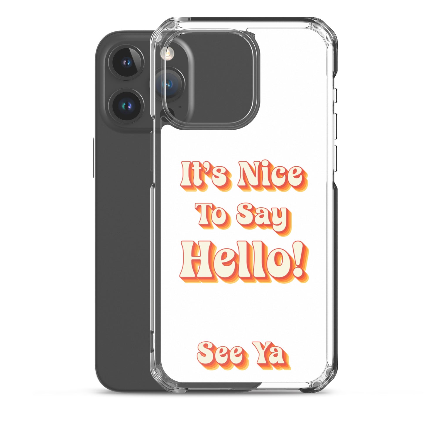 Hello & See Ya iPhone Cover