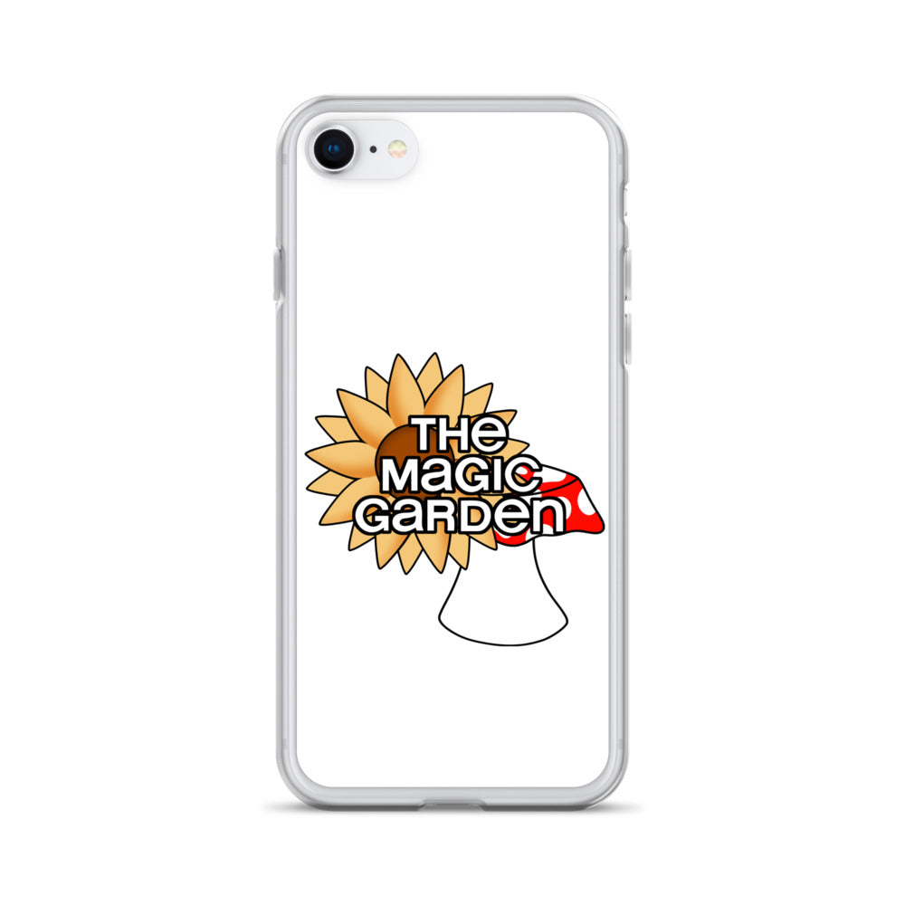 TMG Sunflower & Mushroom iPhone Cover, White