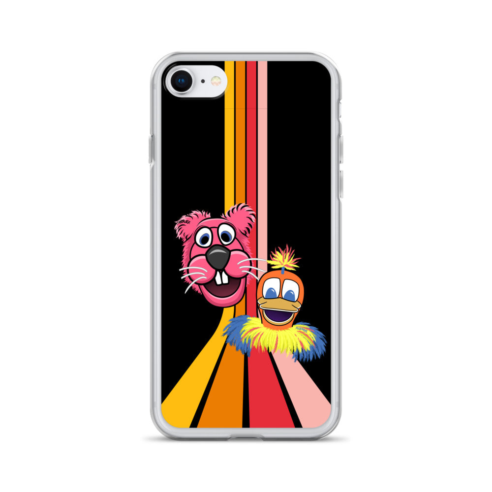 Sherlock & Flapper iPhone Cover, Black