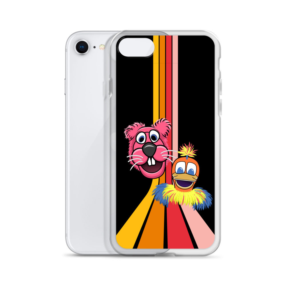 Sherlock & Flapper iPhone Cover, Black