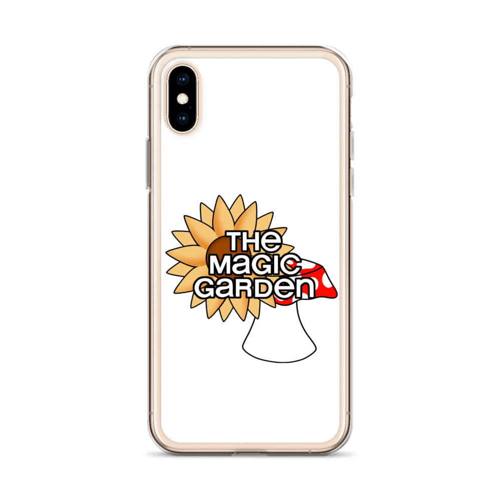 TMG Sunflower & Mushroom iPhone Cover, White