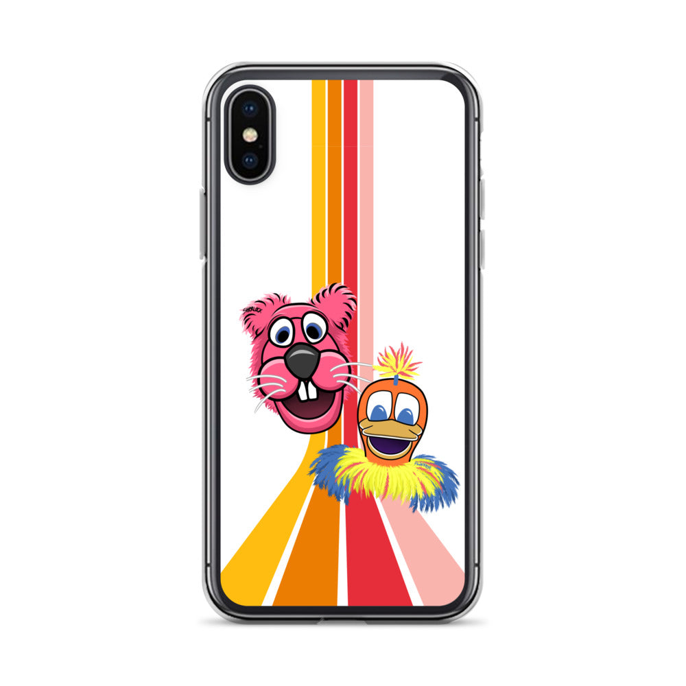 Sherlock & Flapper iPhone Cover, White