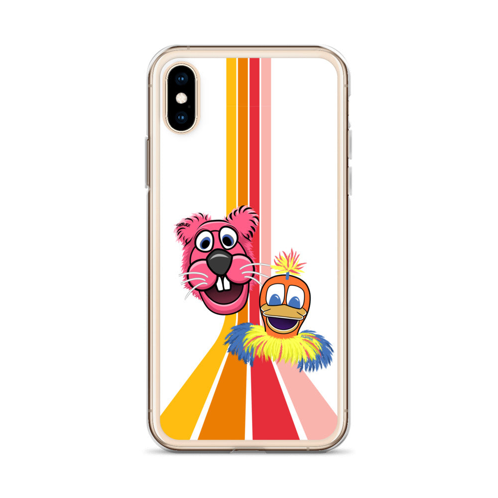 Sherlock & Flapper iPhone Cover, White