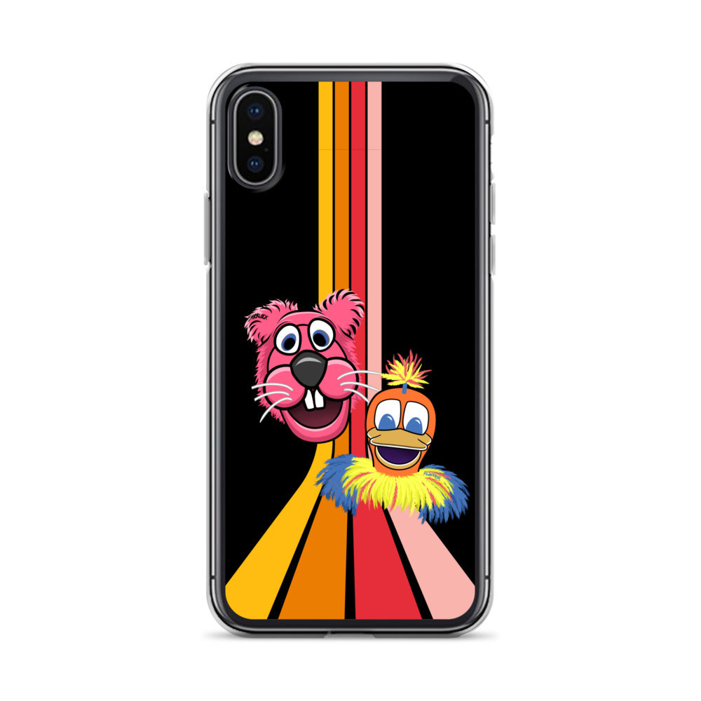 Sherlock & Flapper iPhone Cover, Black