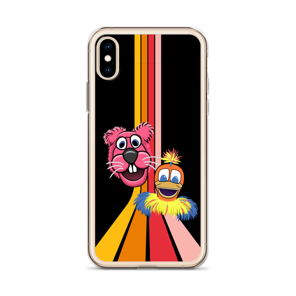 Sherlock & Flapper iPhone Cover, Black